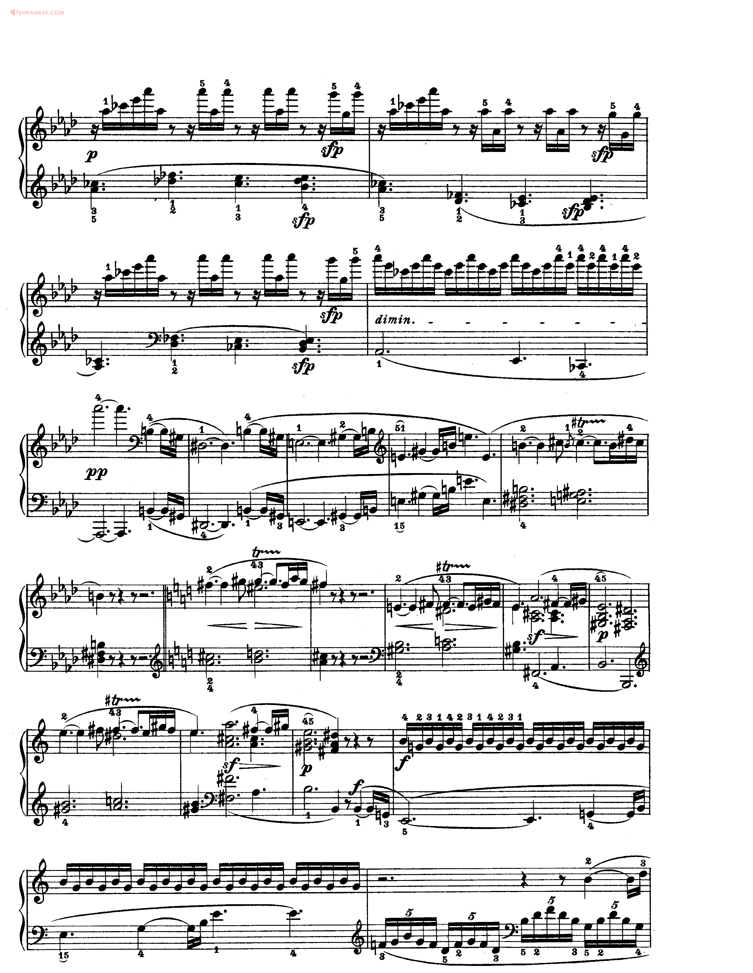 Beethoven Sonata In F Minor No.23 Op.57 (Appassionata)