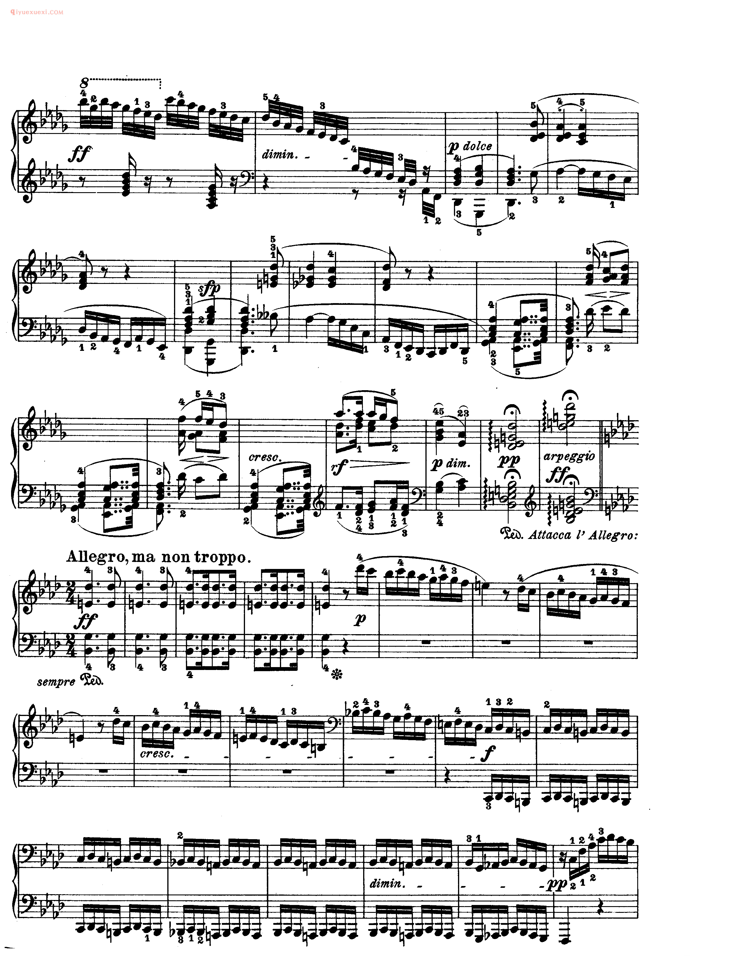 Beethoven Sonata In F Minor No.23 Op.57 (Appassionata)