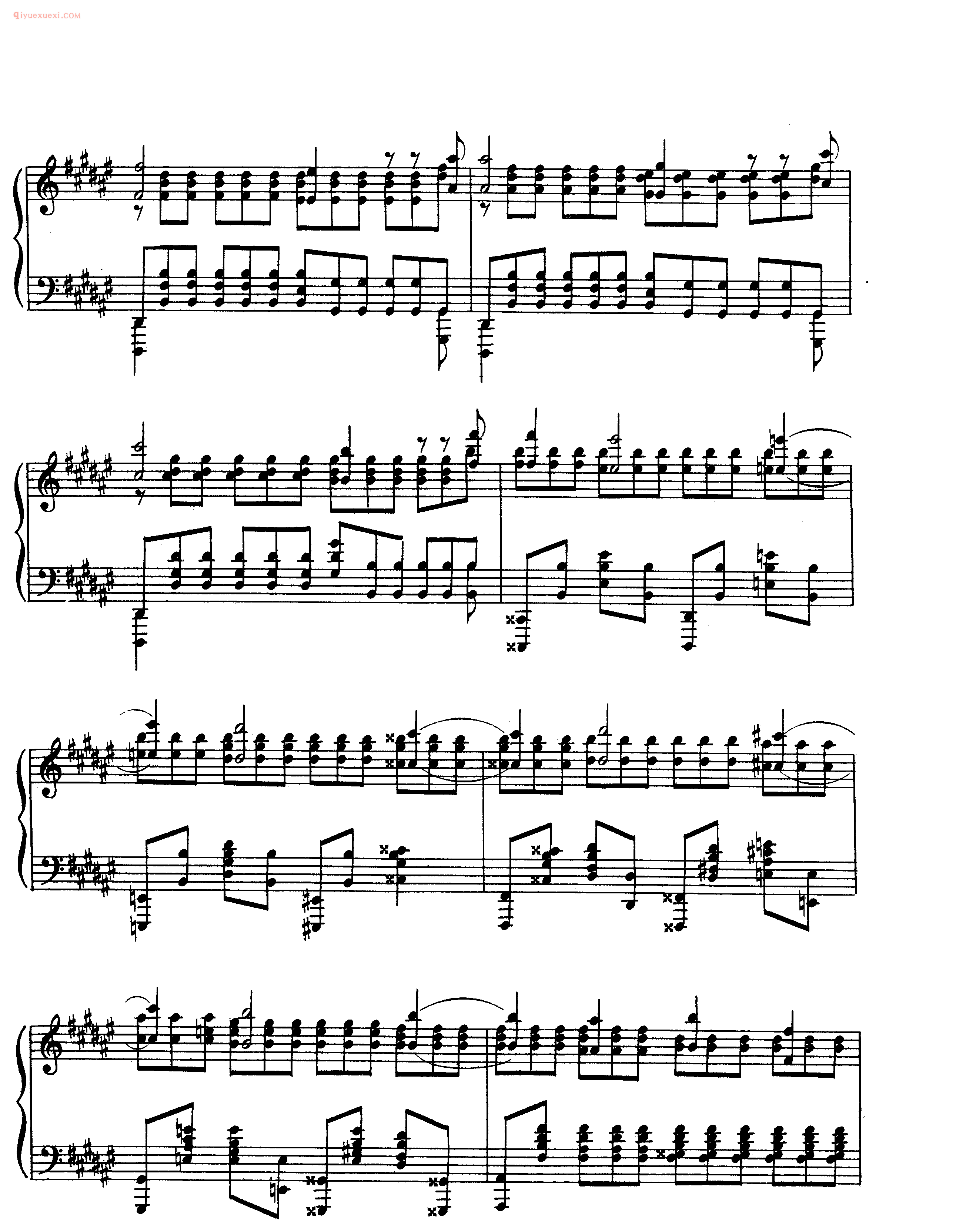 Etude In D Sharp Minor Op.8 No.12 'Patetico' - Scriabin