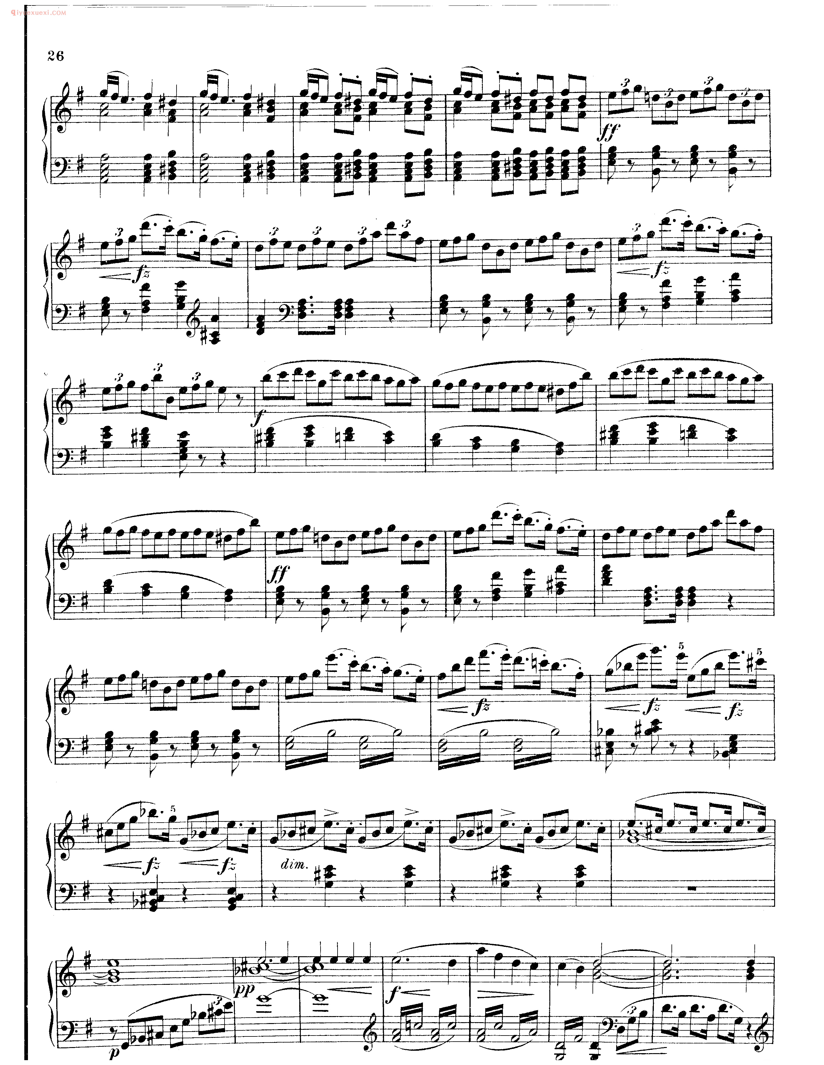 e小调第九交响曲自新大陆Symphony No.9 In E Minor From The New World