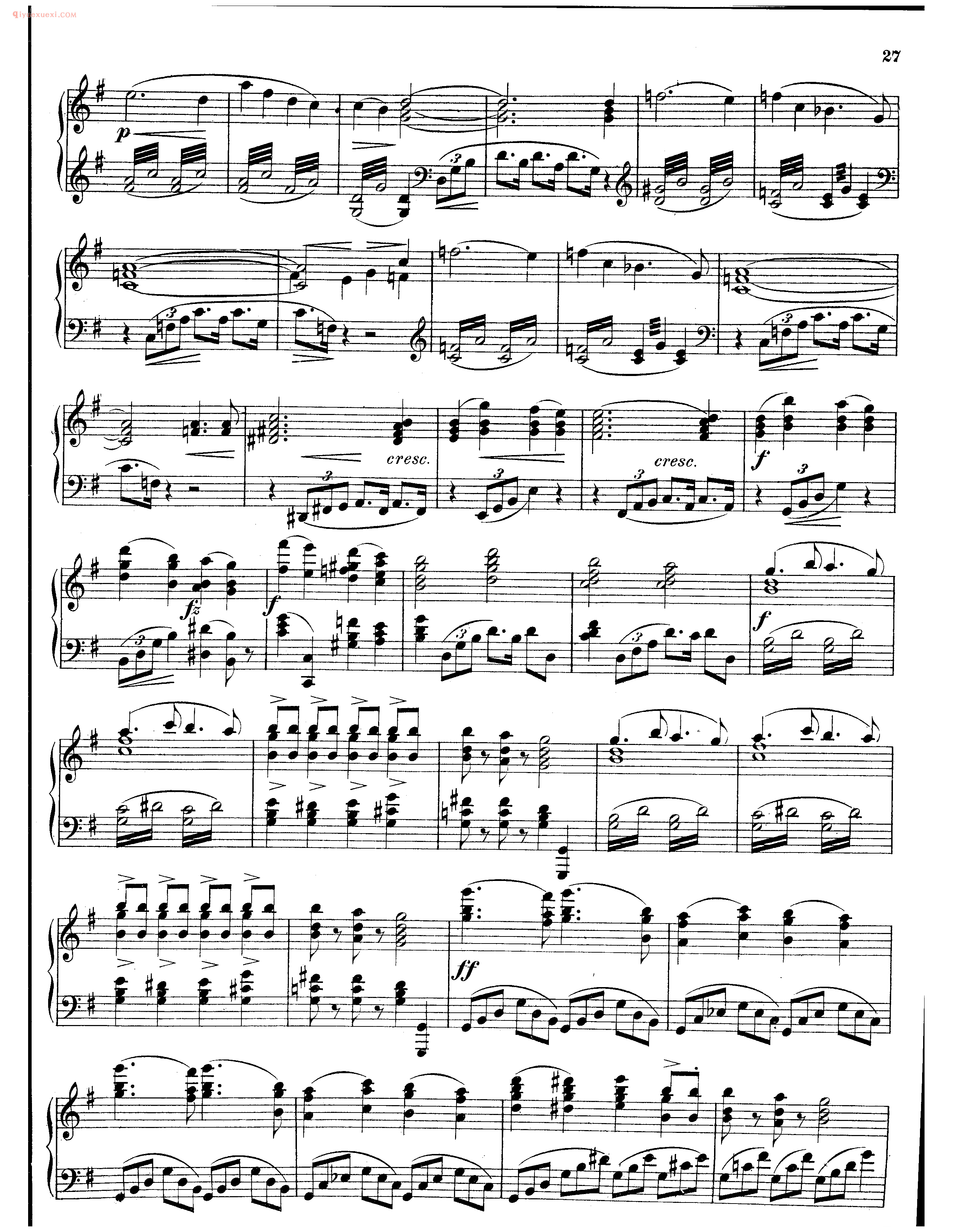 e小调第九交响曲自新大陆Symphony No.9 In E Minor From The New World