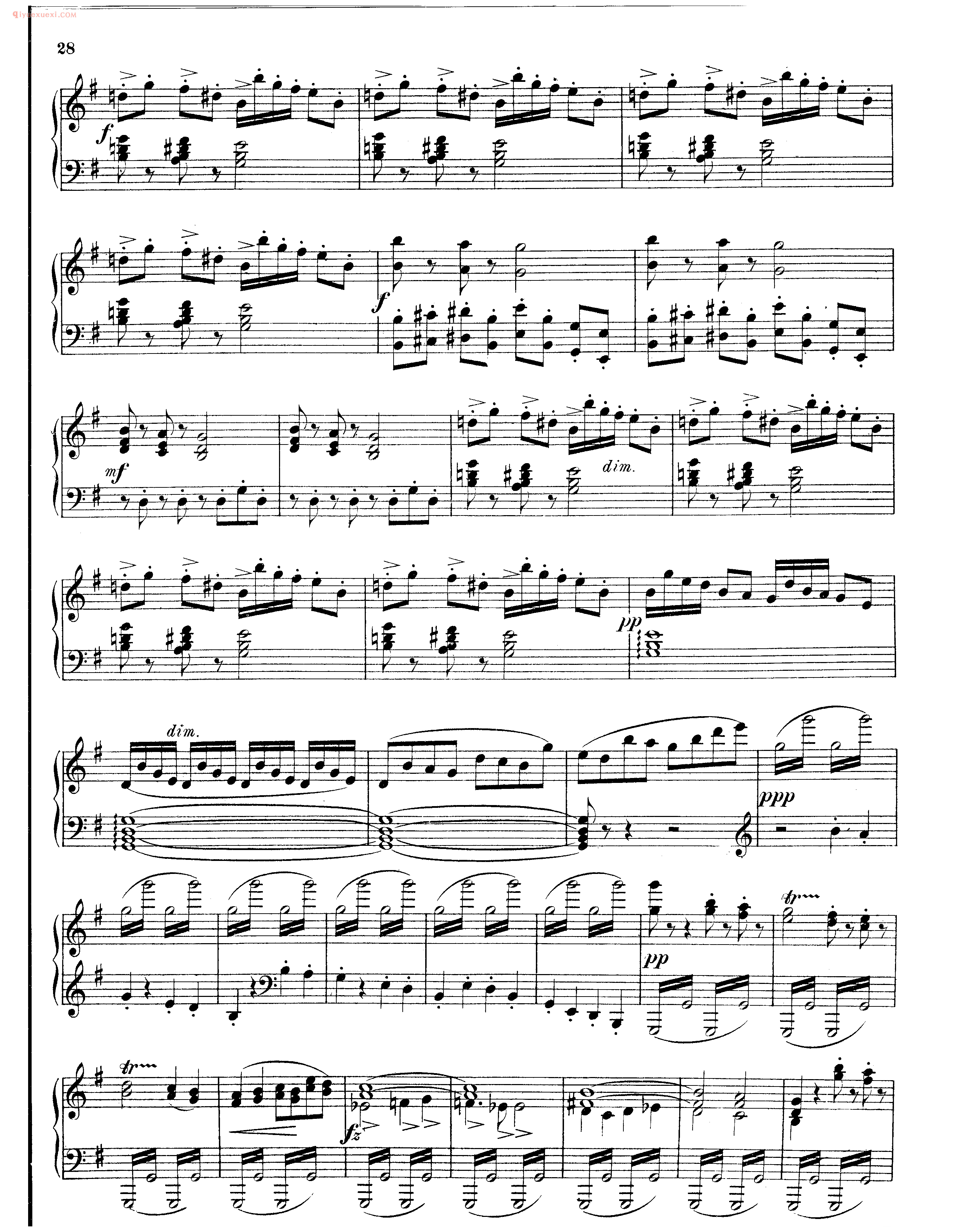e小调第九交响曲自新大陆Symphony No.9 In E Minor From The New World