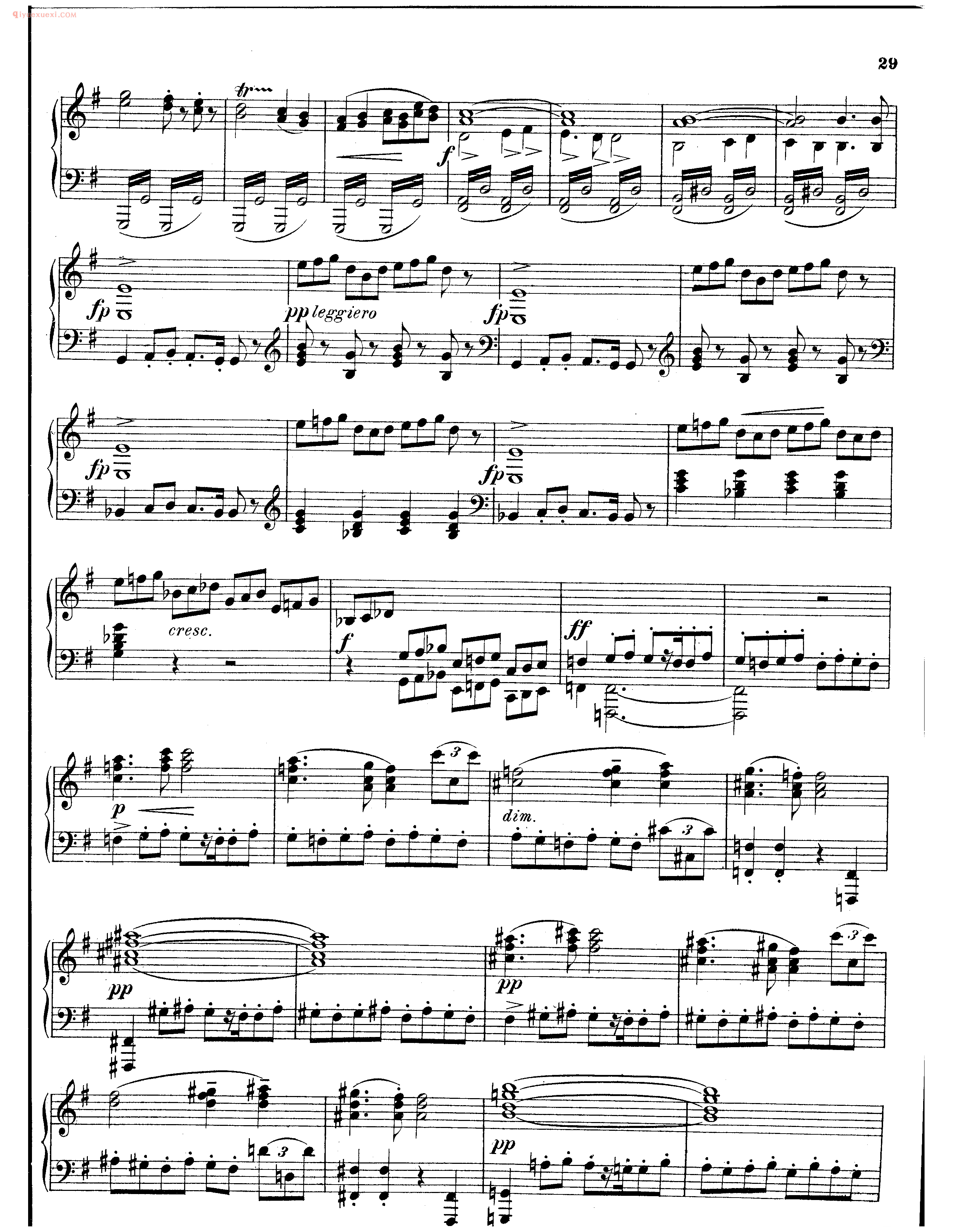 e小调第九交响曲自新大陆Symphony No.9 In E Minor From The New World