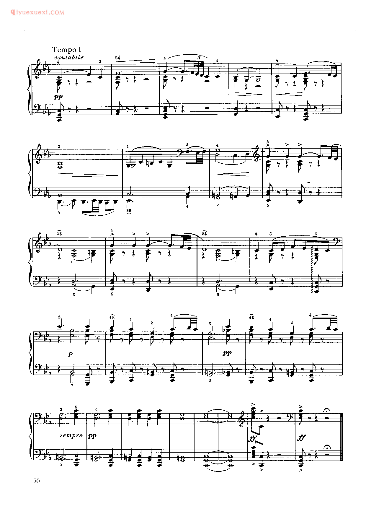Tchaikovsky Dumka Op 59