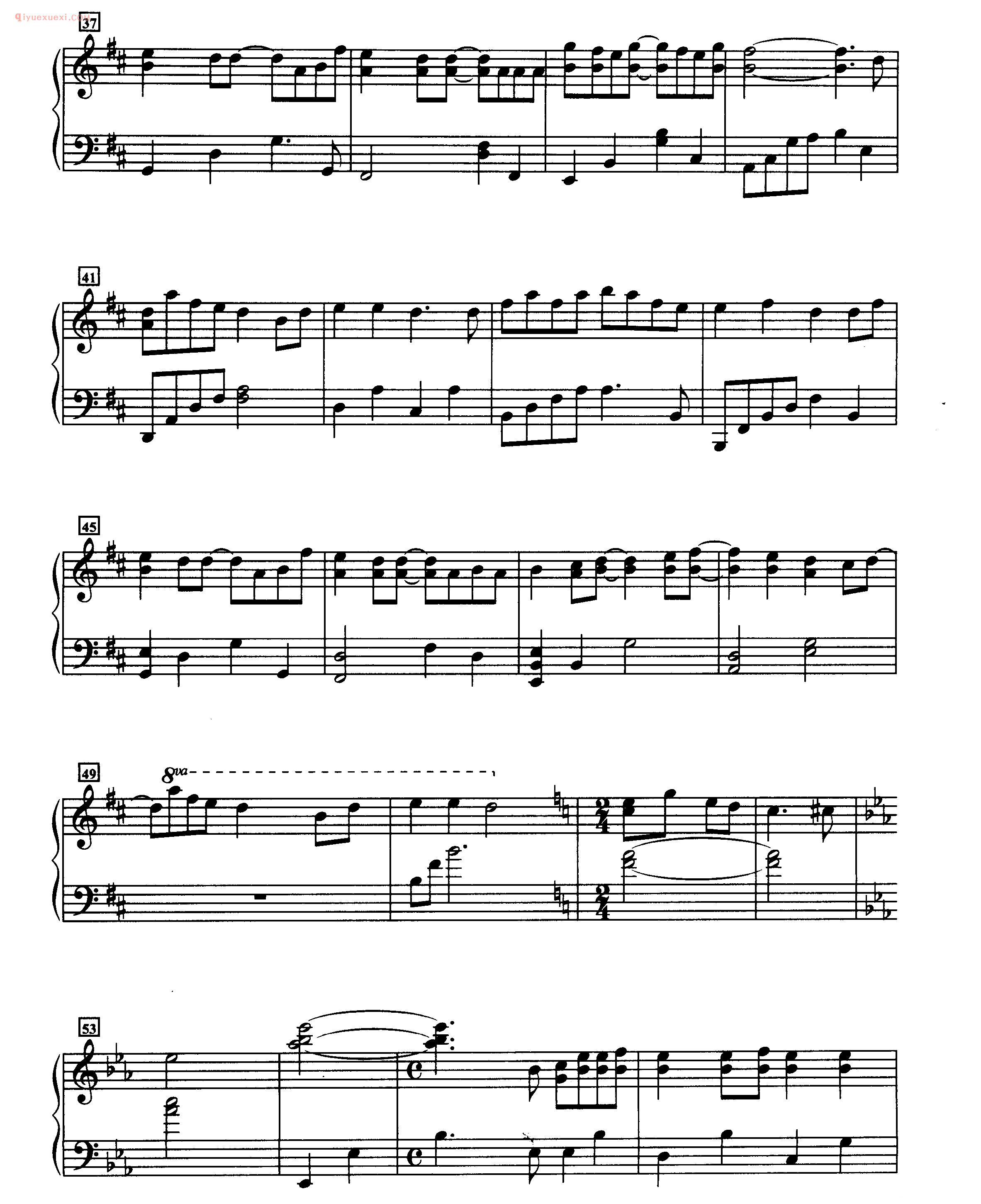 SHE歌曲钢琴谱《女生宿舍》恋人未满