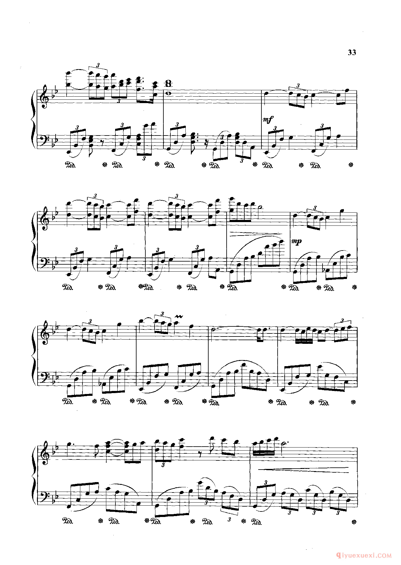 游戏音乐钢琴谱_Legend of Mana《圣剑传说》主题曲