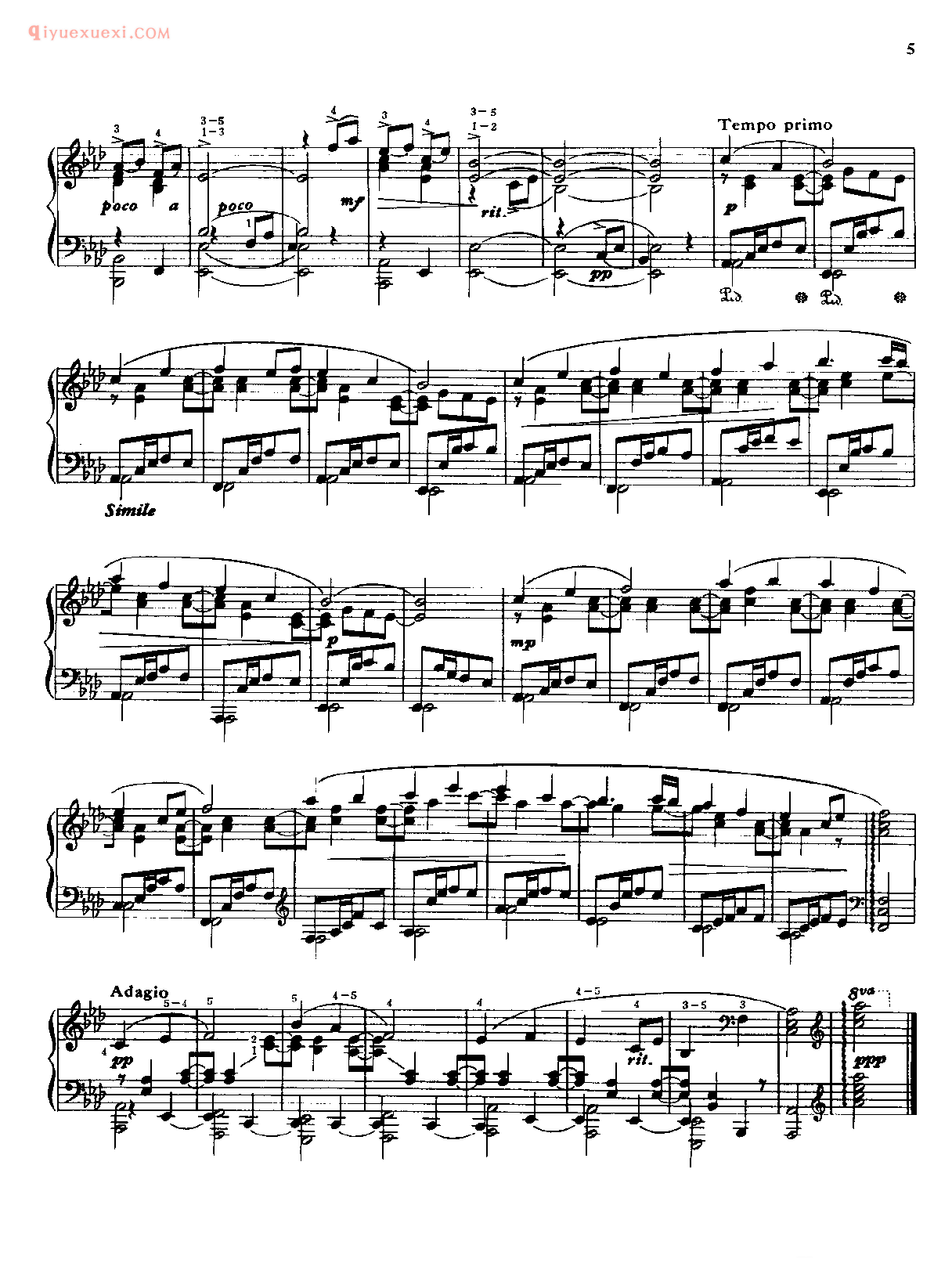 摇篮曲_贺绿汀_中国钢琴名曲