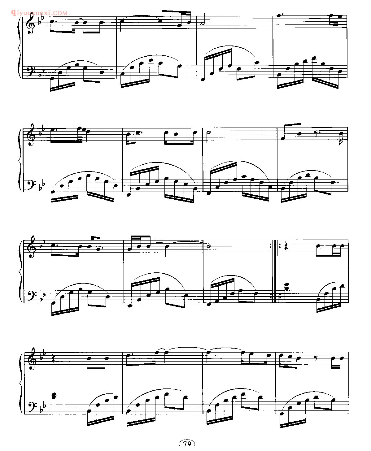 情歌_钢琴五线谱_韩国电视剧《爱情》主题曲