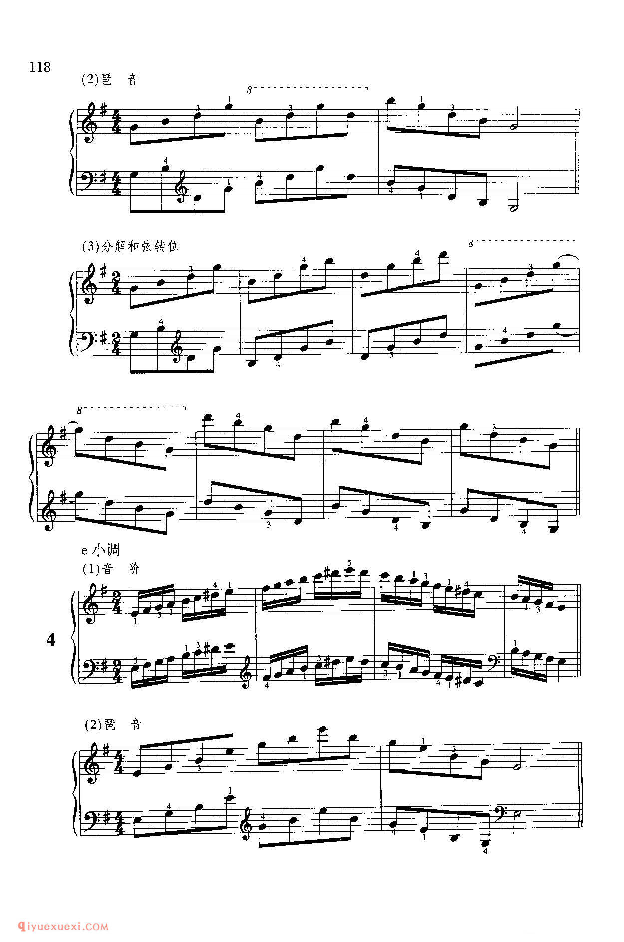 少儿钢琴车尔尼599练习曲中部程度_儿童钢琴含十六音符的常规练习(两个八度之内)练习