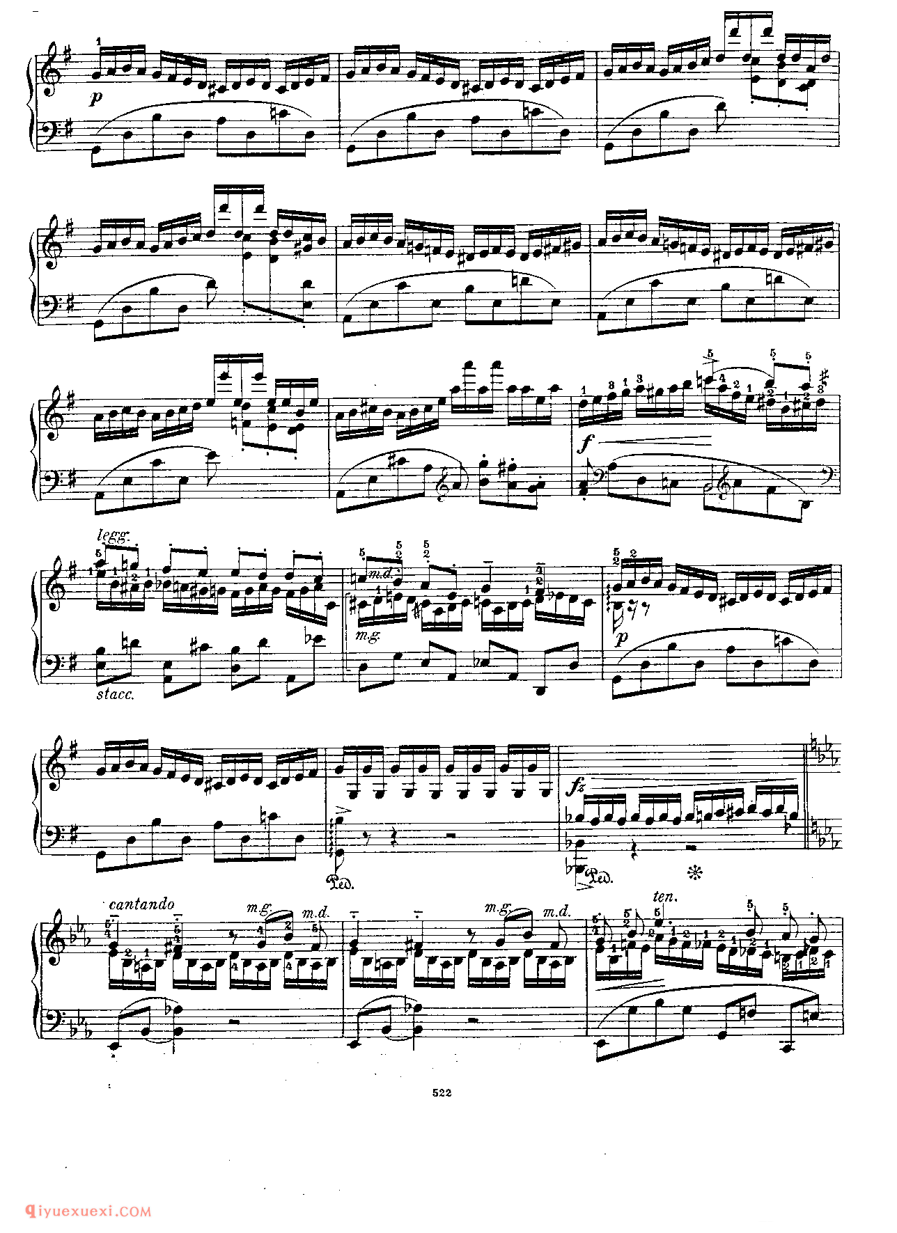 Ascham op20 Etude_超高难度钢琴谱