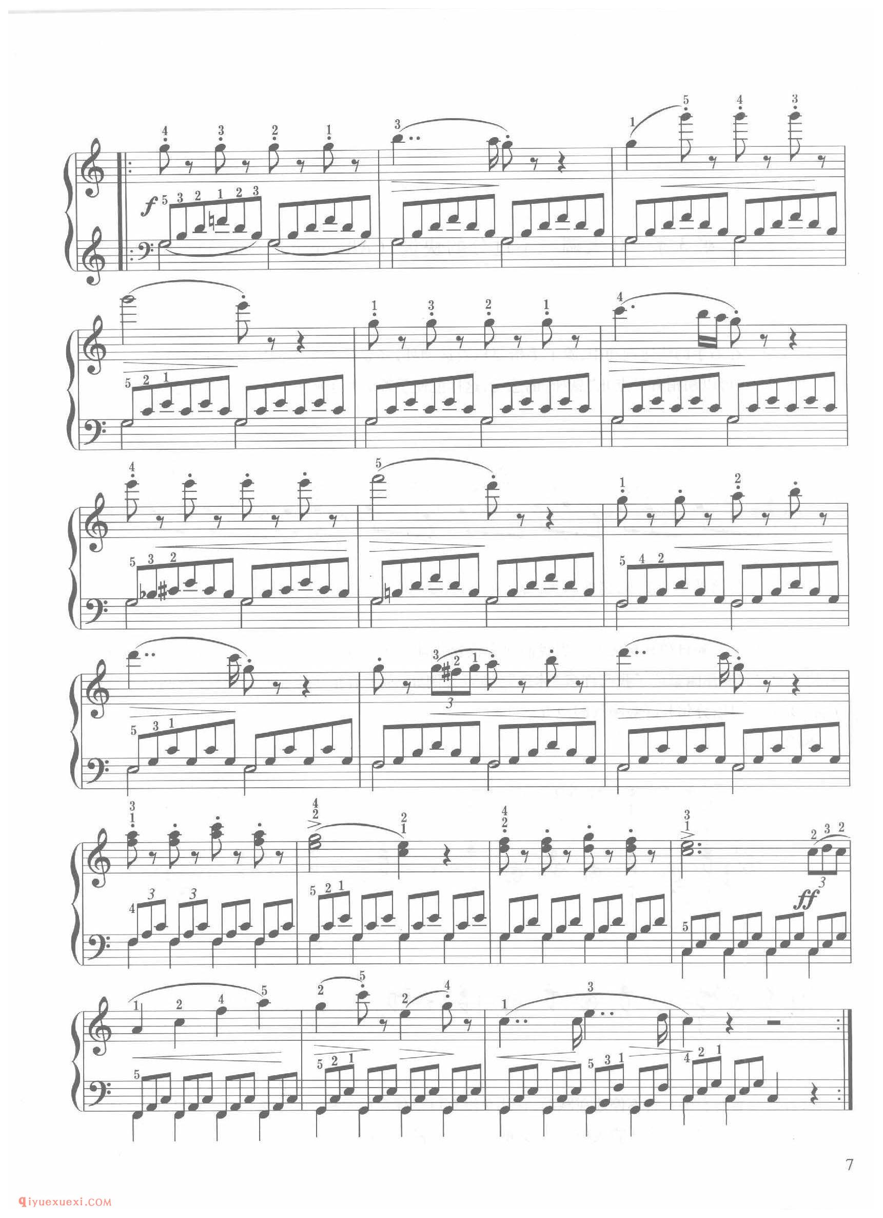 第2条 C大调非常快的(Molto allegro)车尔尼钢琴作品849_常桦讲解 注释