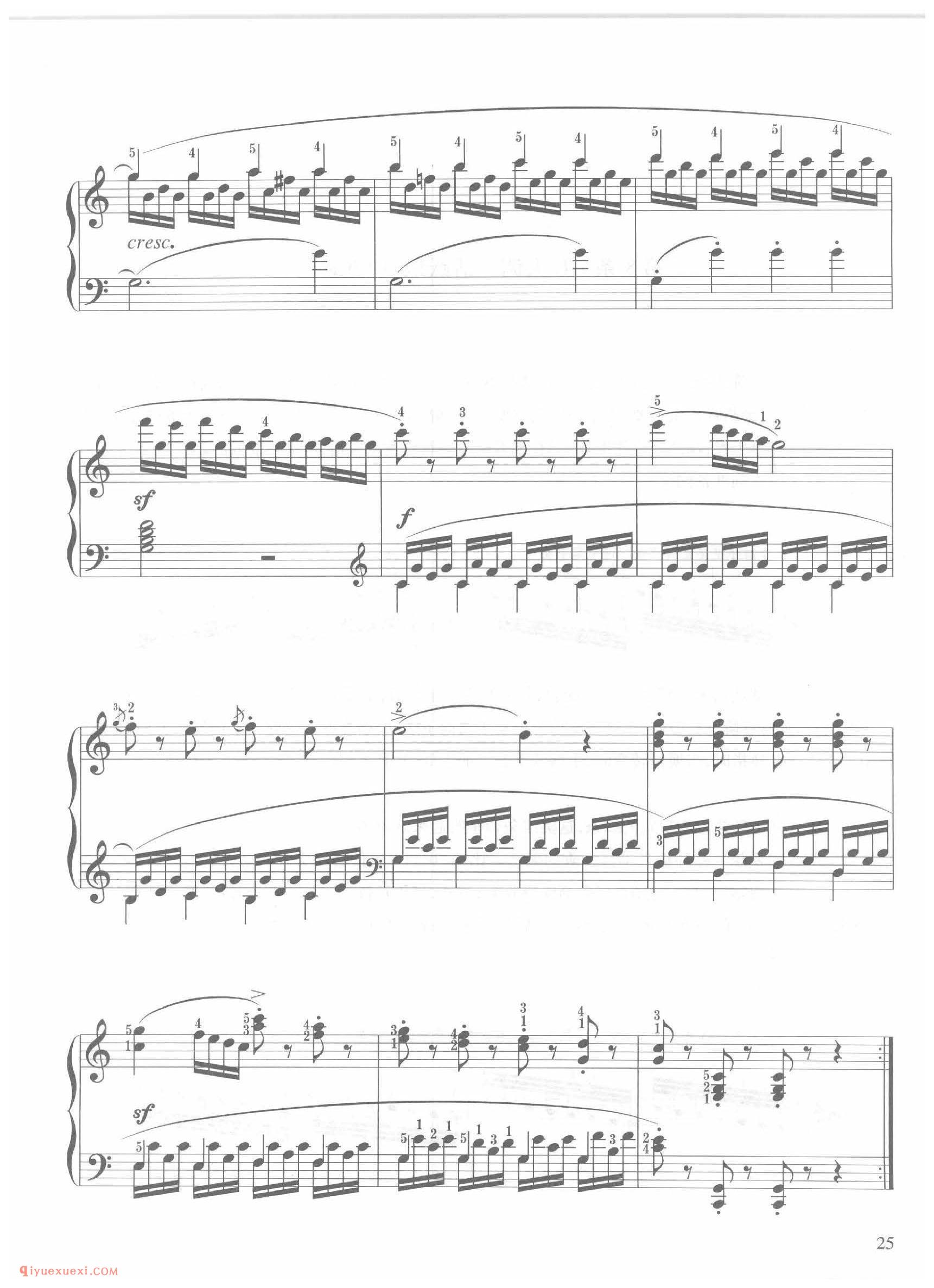 第7条C大调活跃地( Vivace)车尔尼钢琴作品849_常桦讲解 注释