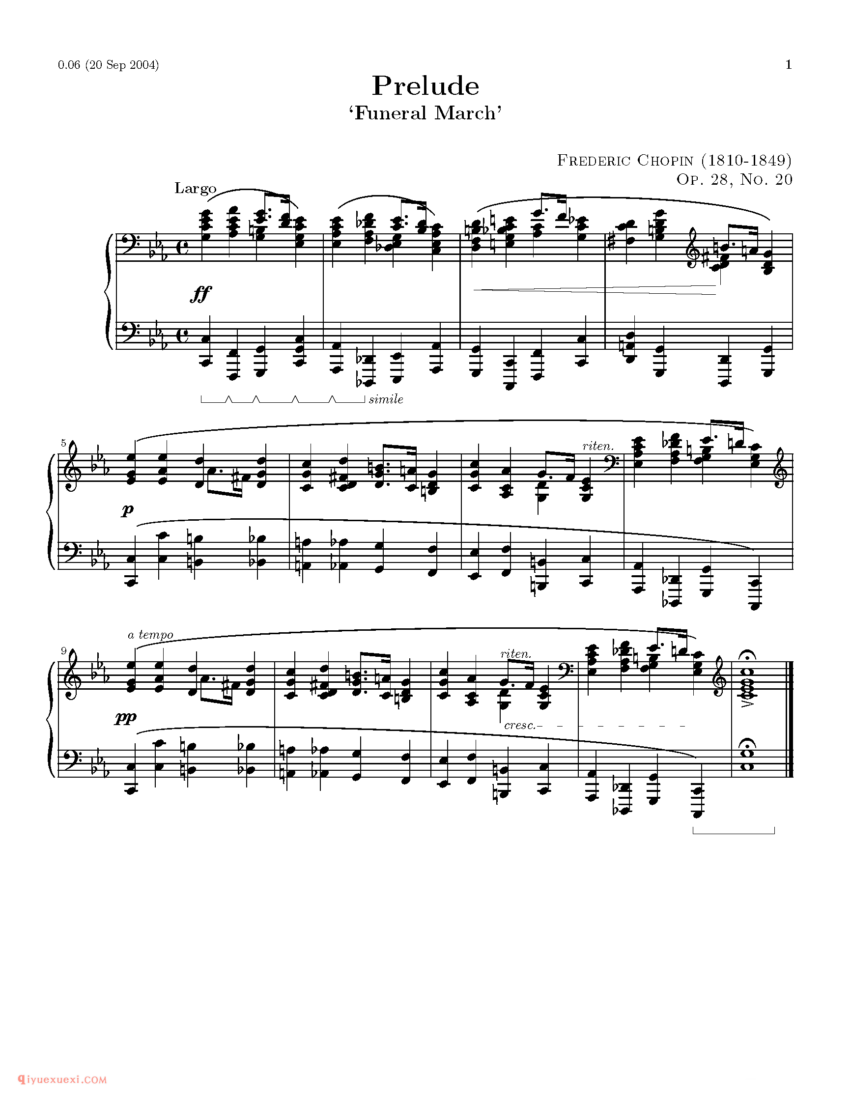 Prelude_钢琴中级练习曲