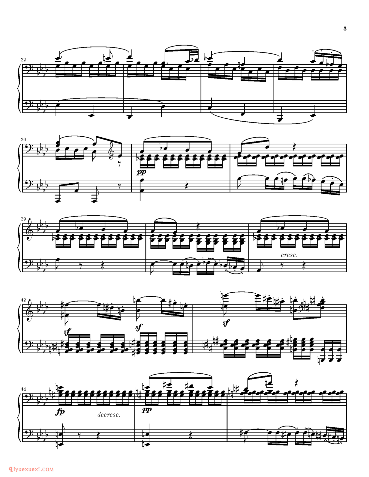 Sonata No.8 “Pathetique”_钢琴中级练习曲