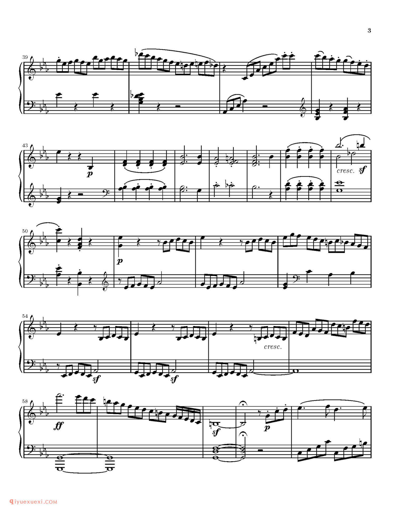 Sonata No.8“Pathetique”_钢琴中级练习曲