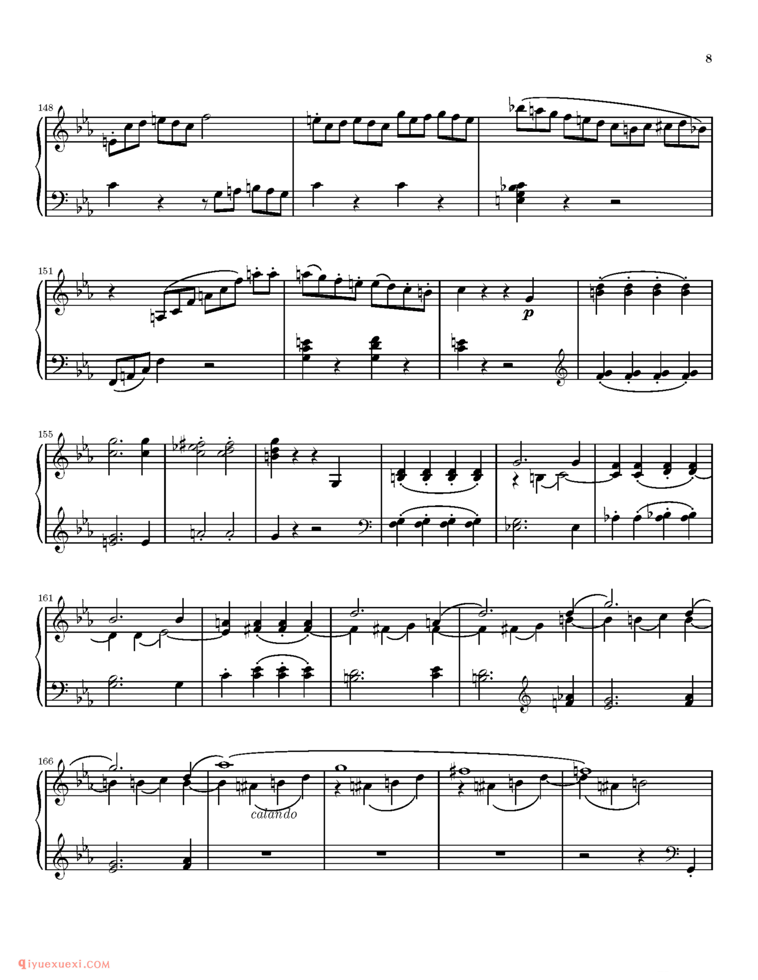 Sonata No.8“Pathetique”_钢琴中级练习曲