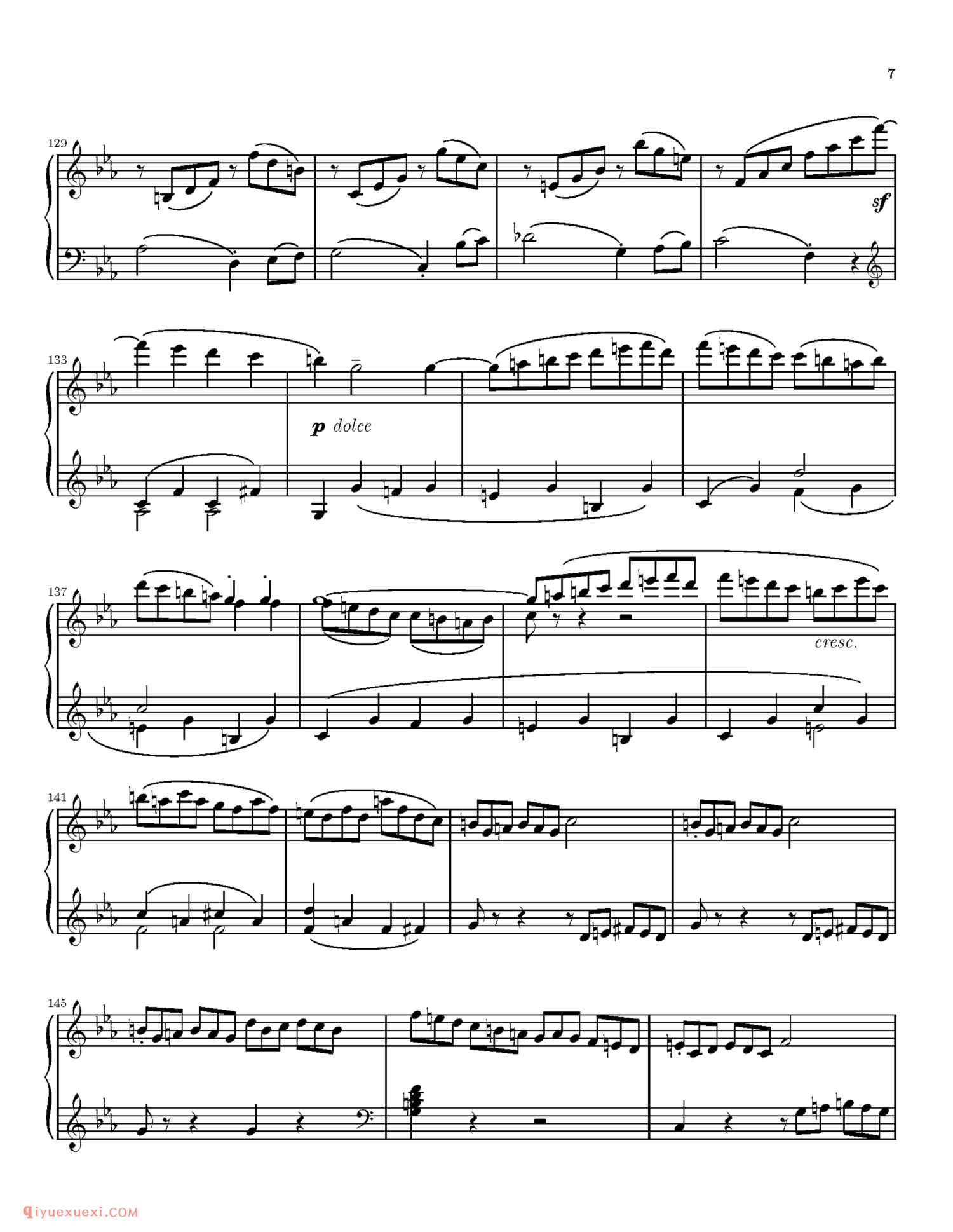 Sonata No.8“Pathetique”_钢琴中级练习曲