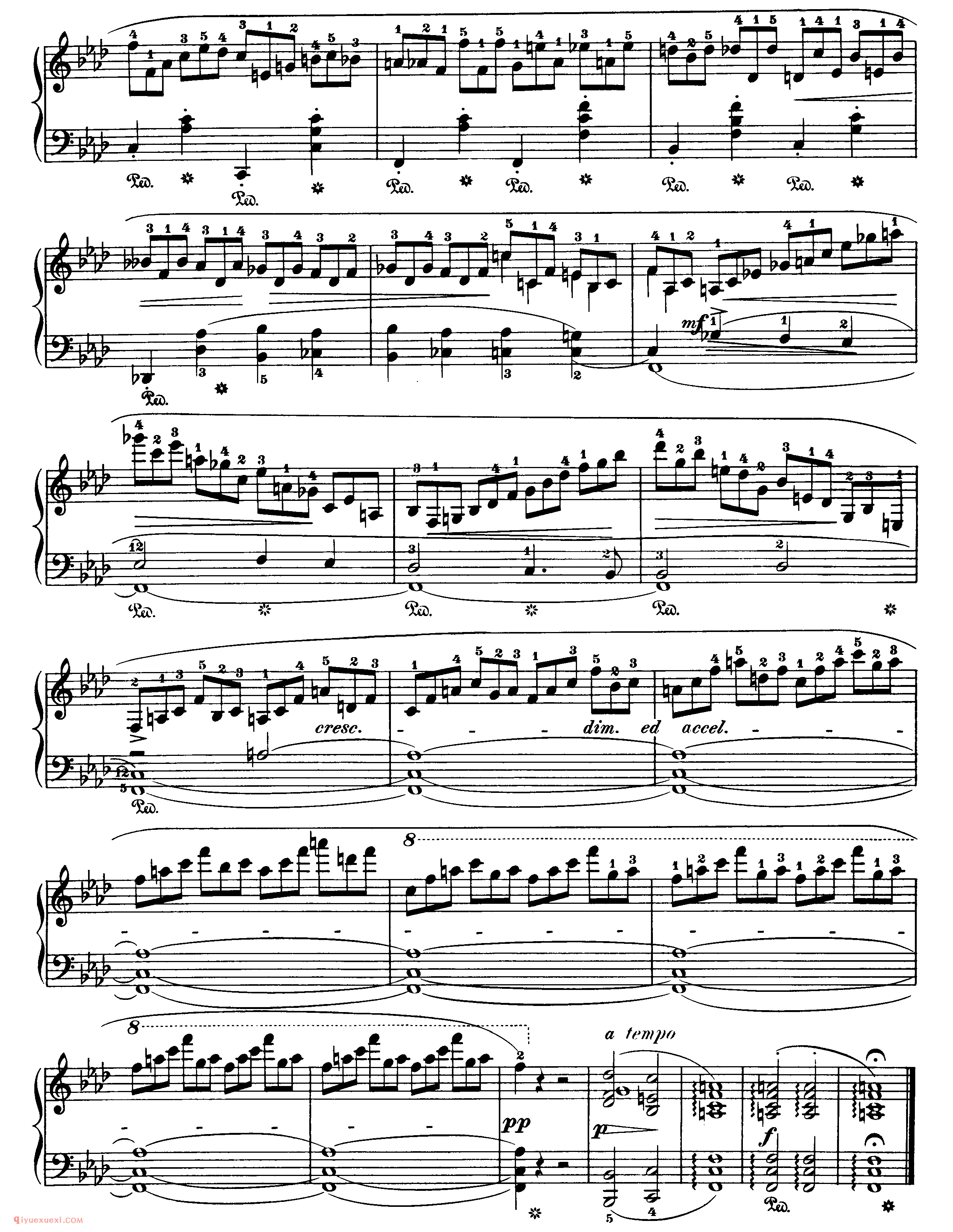 nocturne op.55,no.1_f小调作品55-1_夜曲_肖邦钢琴谱