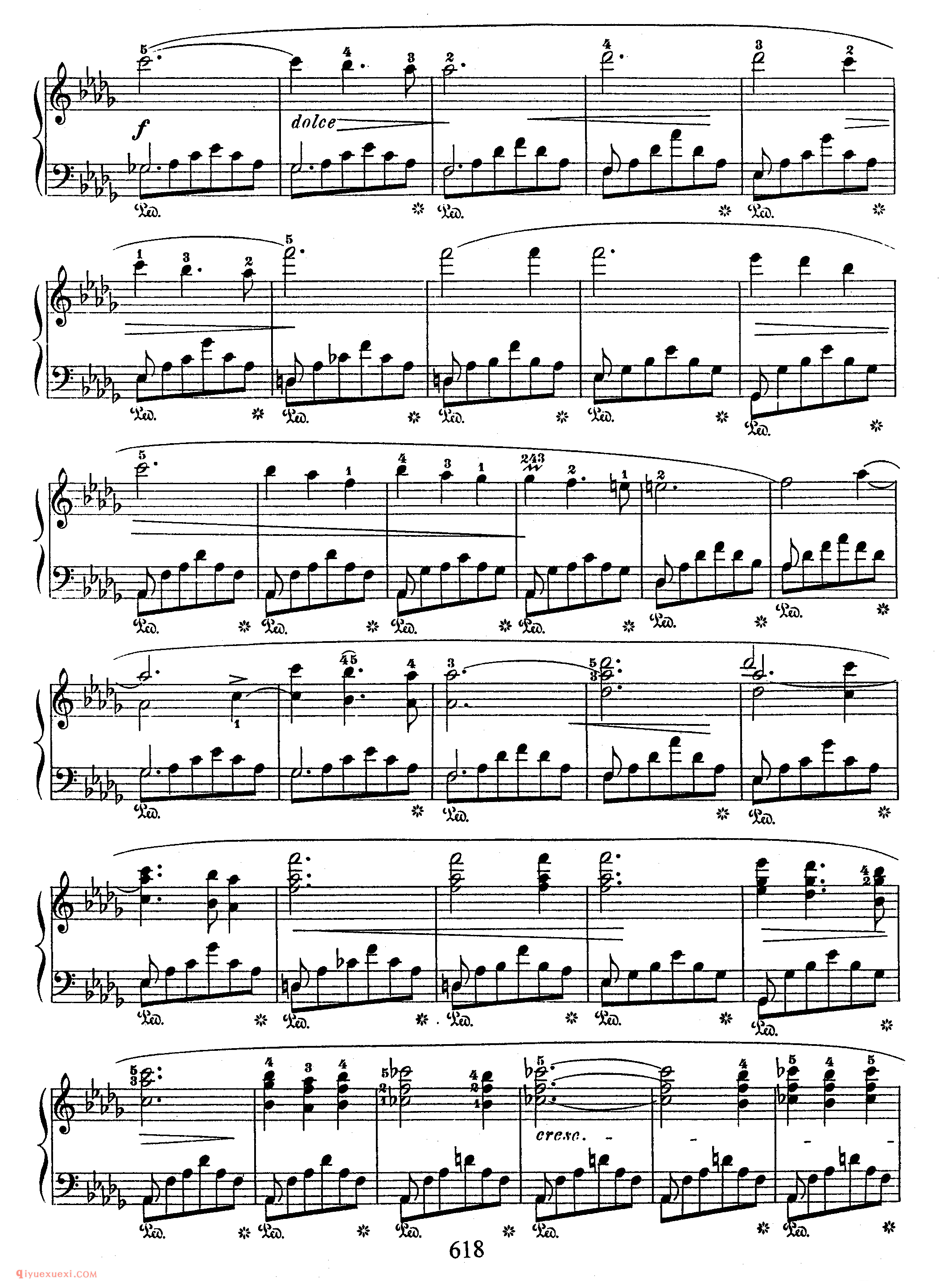 Scherzo No 2 in bb, Op 31_ 第二首降b小调作品31_谐谑曲_肖邦钢琴谱