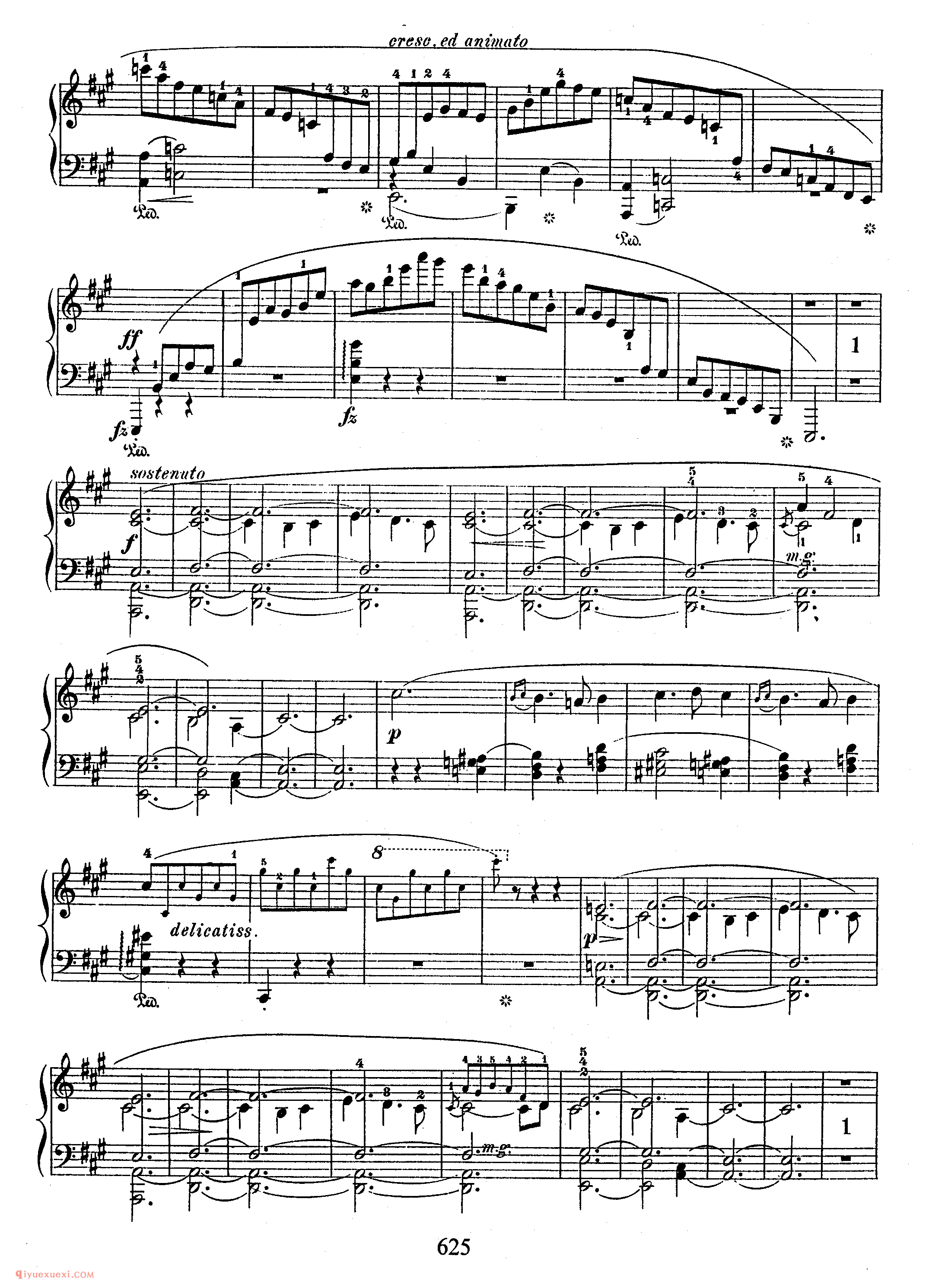 Scherzo No 2 in bb, Op 31_ 第二首降b小调作品31_谐谑曲_肖邦钢琴谱