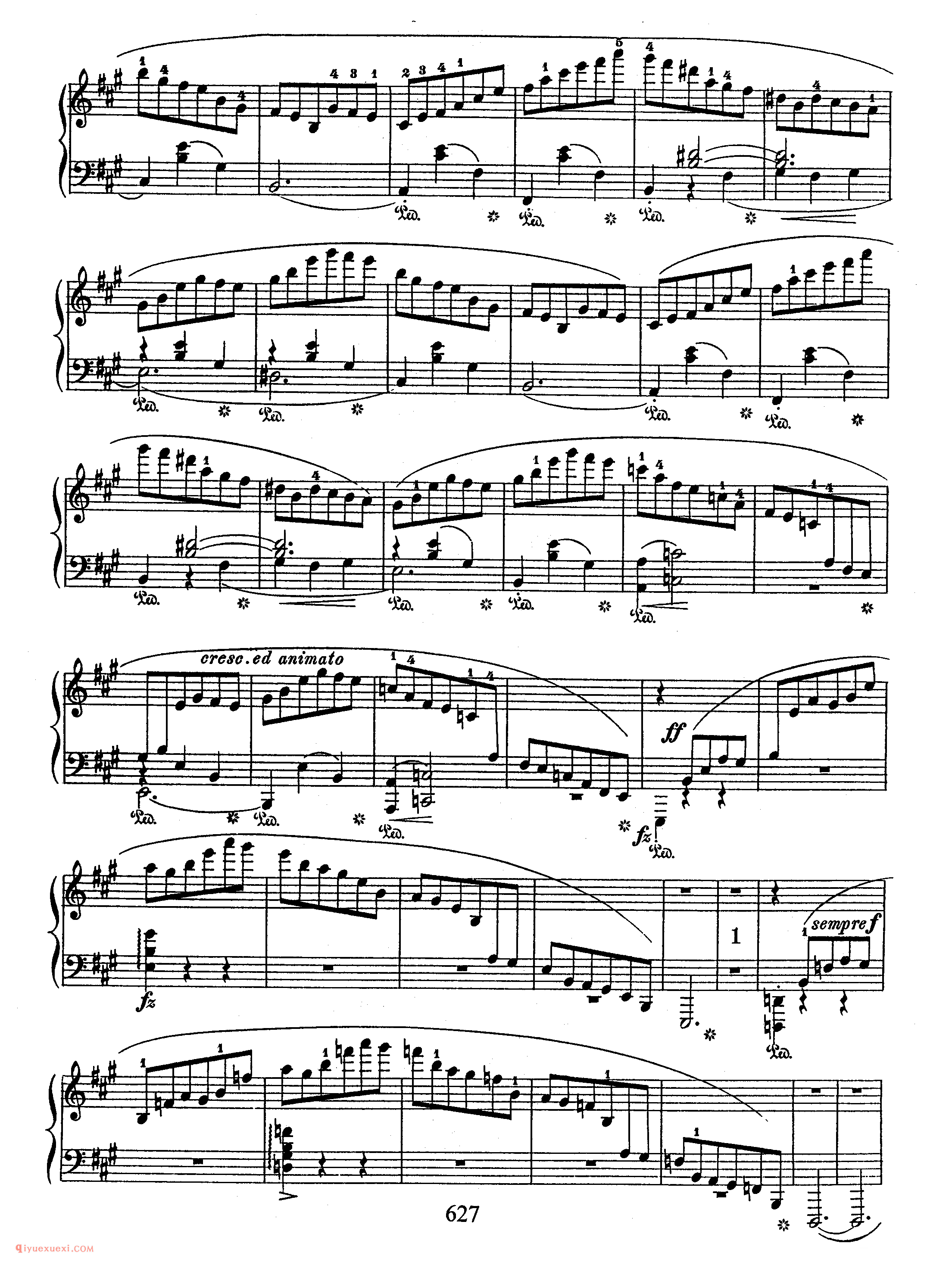 Scherzo No 2 in bb, Op 31_ 第二首降b小调作品31_谐谑曲_肖邦钢琴谱