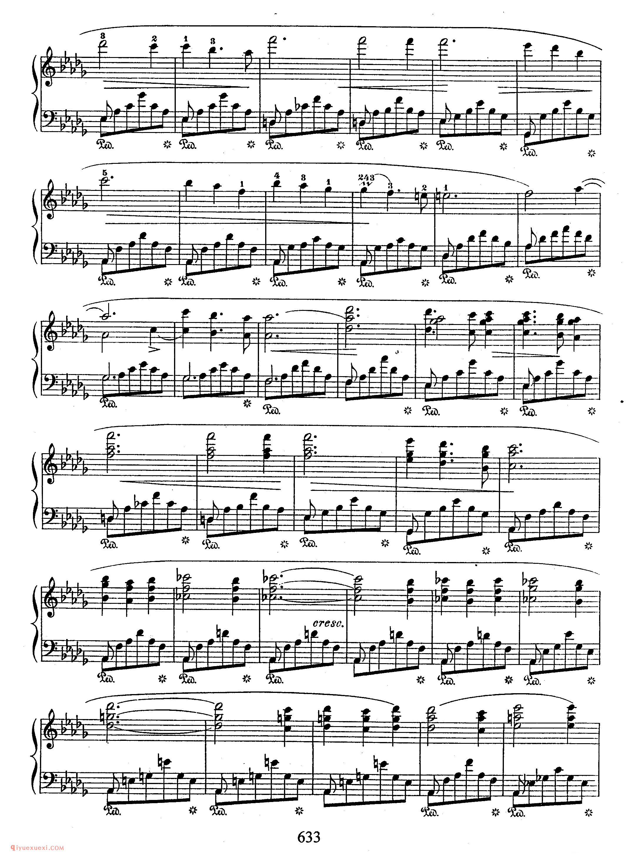 Scherzo No 2 in bb, Op 31_ 第二首降b小调作品31_谐谑曲_肖邦钢琴谱