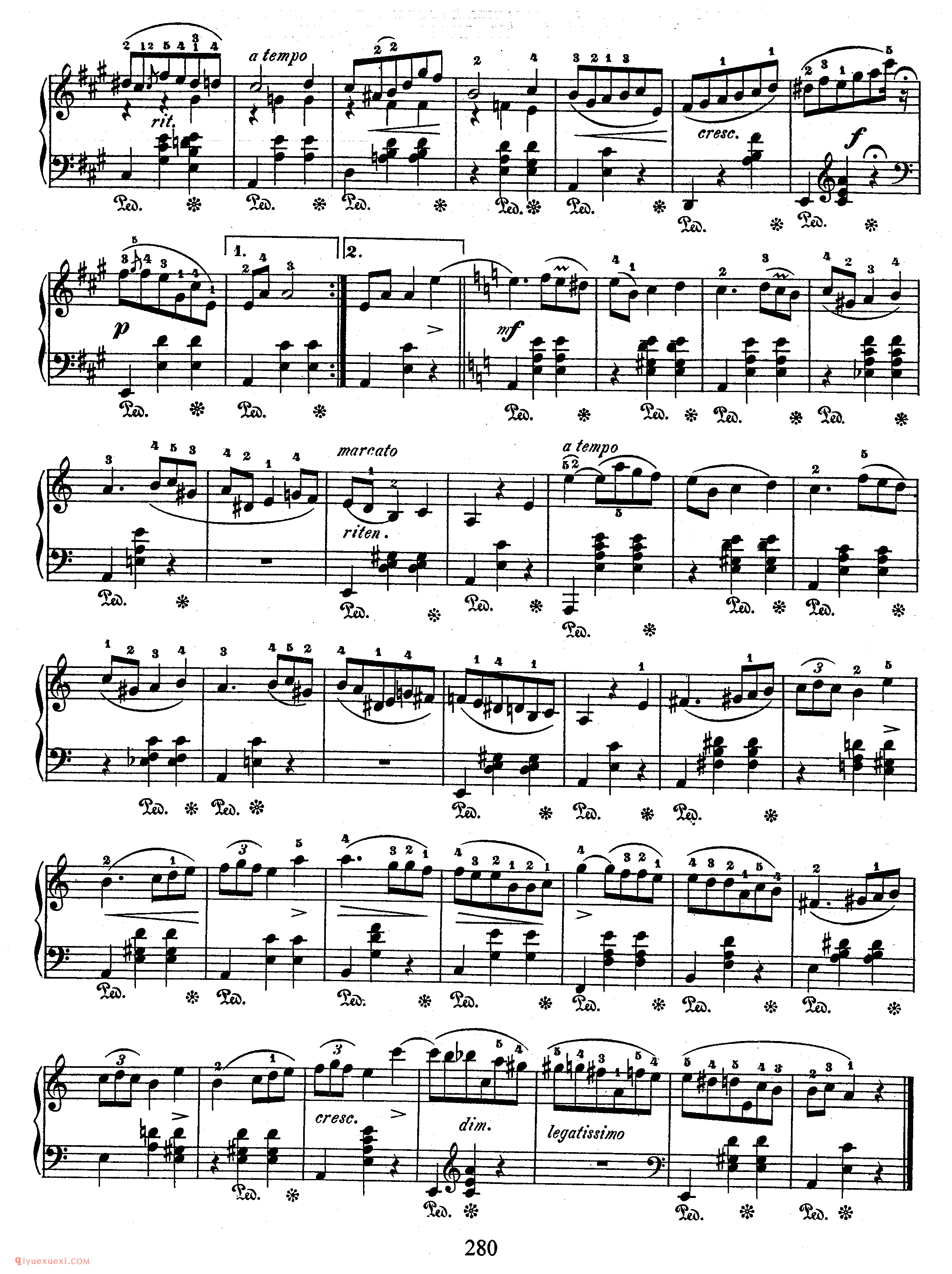 4 Mazurkas, Op 67-1-2-3-4_玛祖卡_肖邦钢琴谱