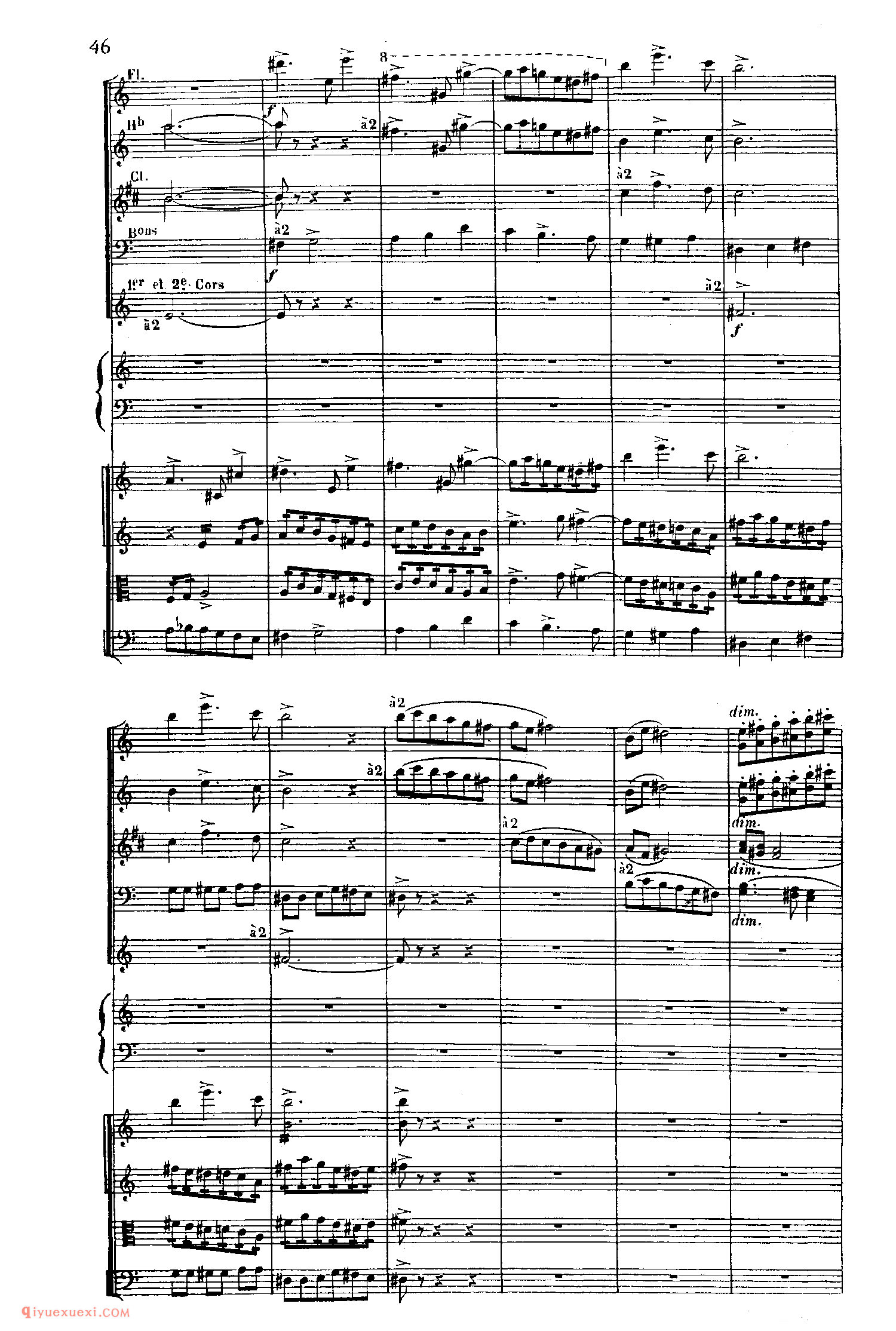 SaintSaens Concerto No 5 Op 103_钢琴协奏曲_圣桑钢琴谱