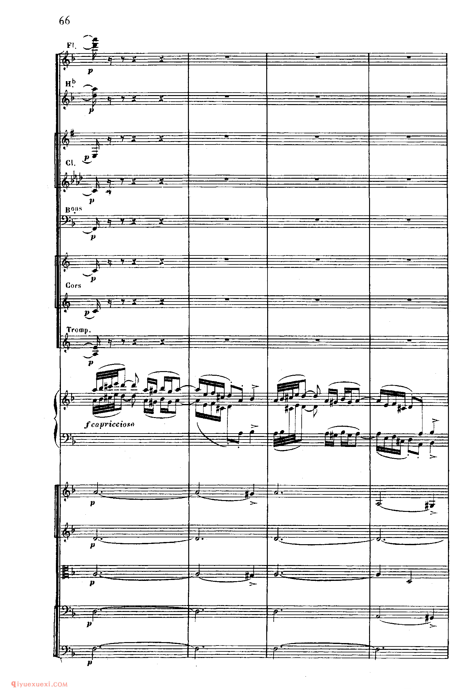 SaintSaens Concerto No 5 Op 103_钢琴协奏曲_圣桑钢琴谱
