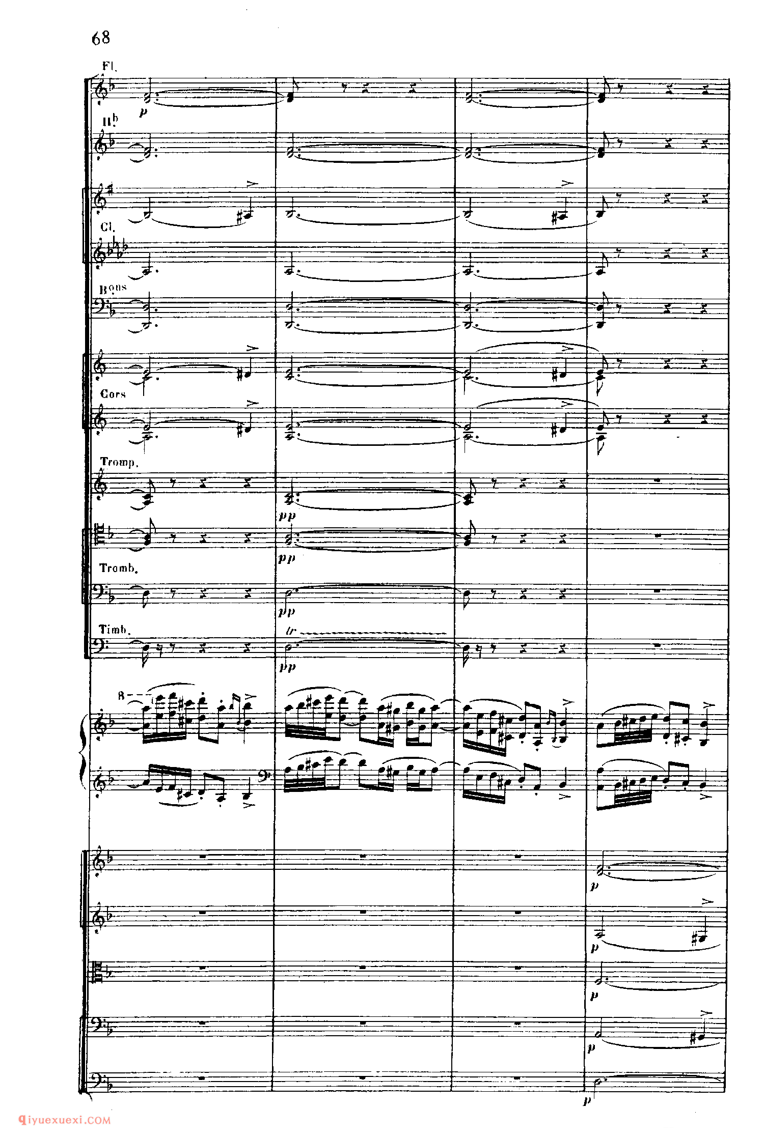 SaintSaens Concerto No 5 Op 103_钢琴协奏曲_圣桑钢琴谱