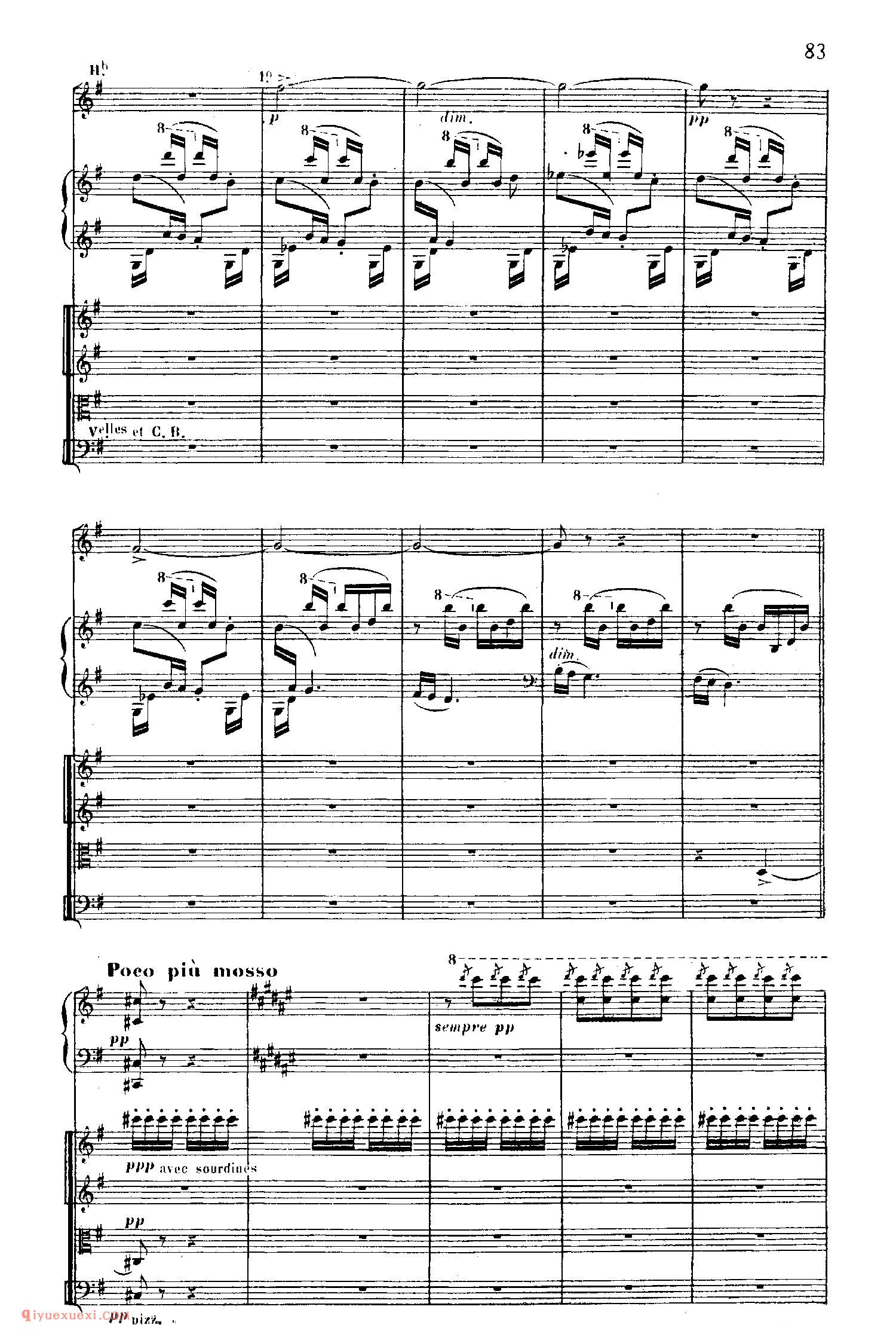 SaintSaens Concerto No 5 Op 103_钢琴协奏曲_圣桑钢琴谱