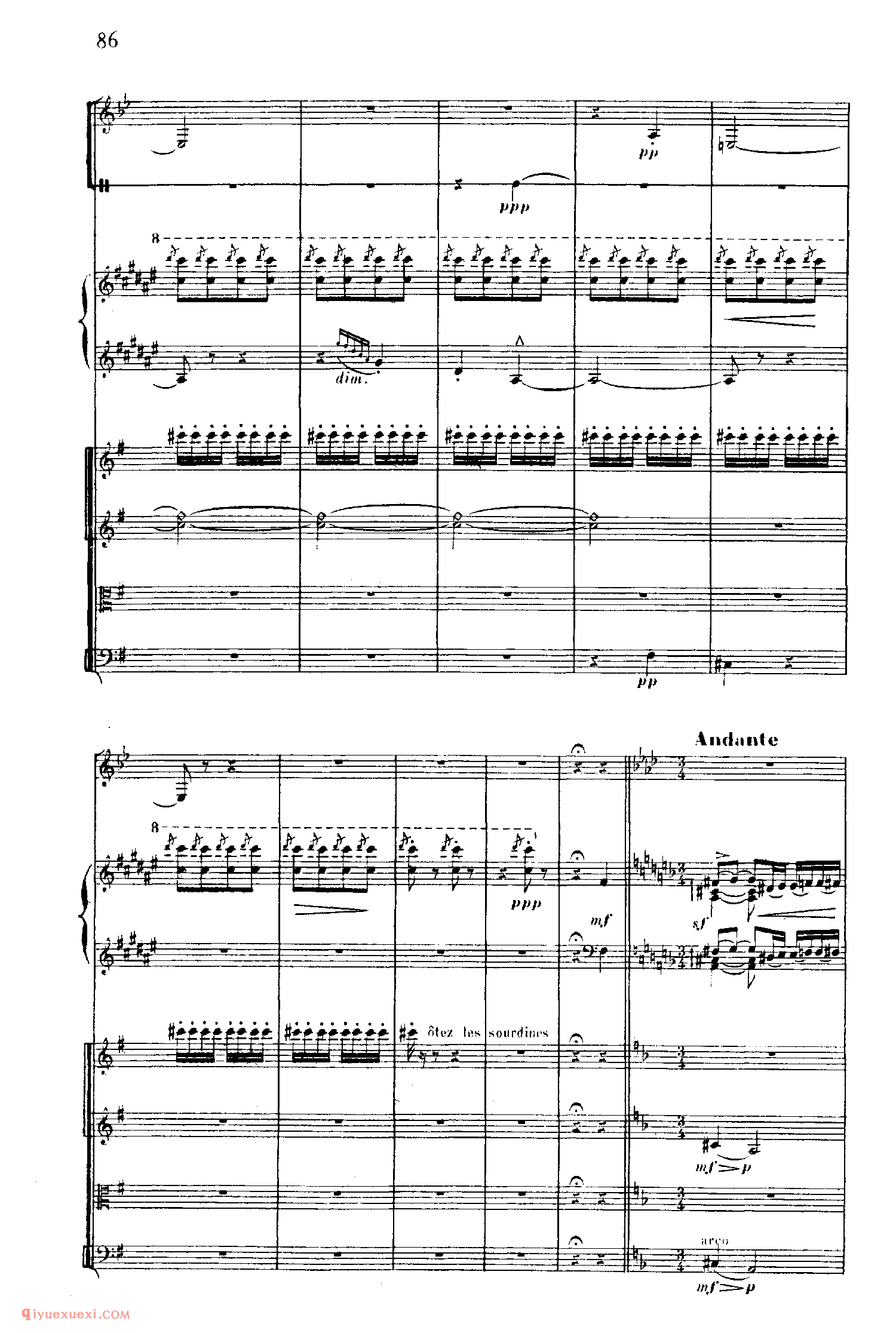 SaintSaens Concerto No 5 Op 103_钢琴协奏曲_圣桑钢琴谱