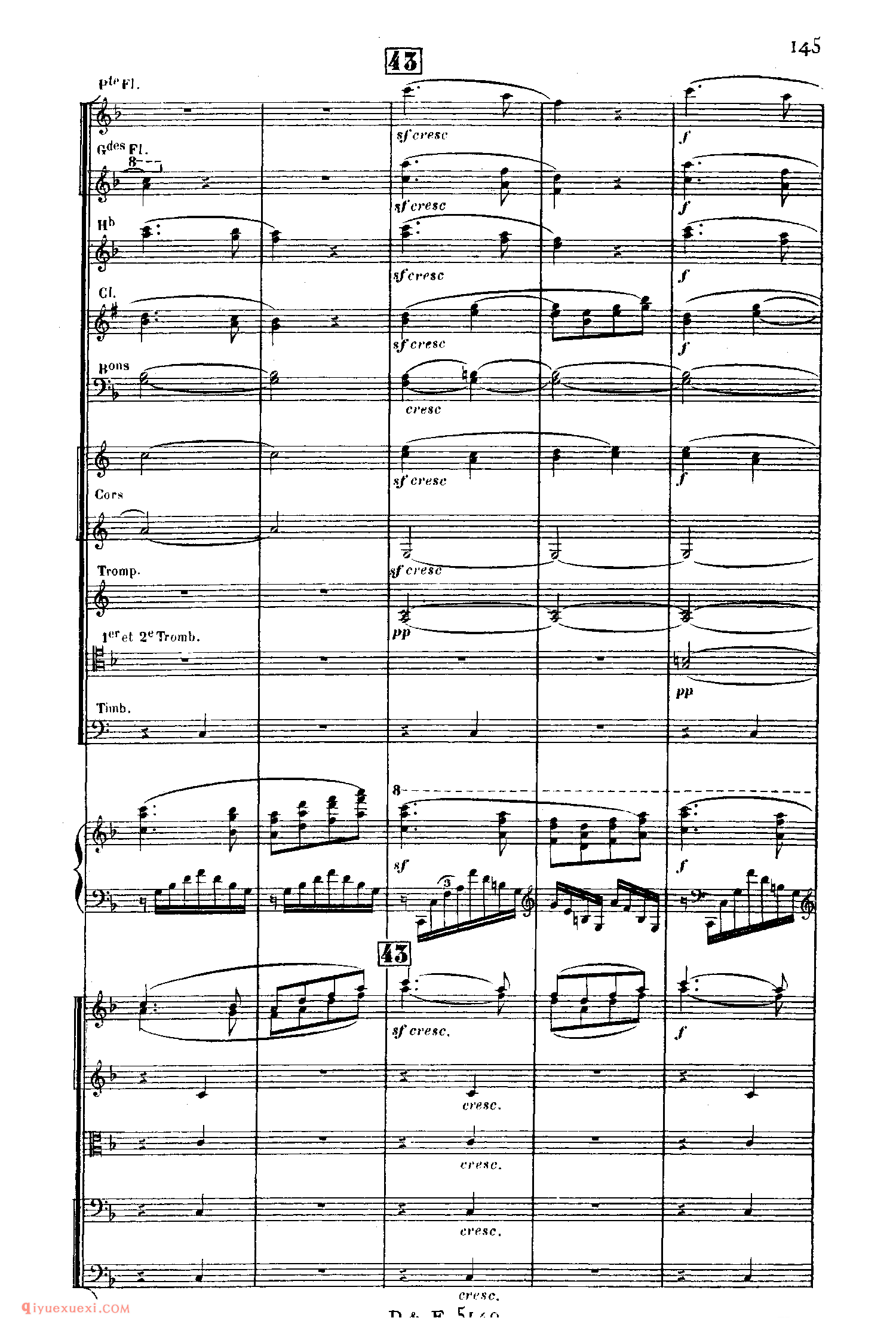 SaintSaens Concerto No 5 Op 103_钢琴协奏曲_圣桑钢琴谱