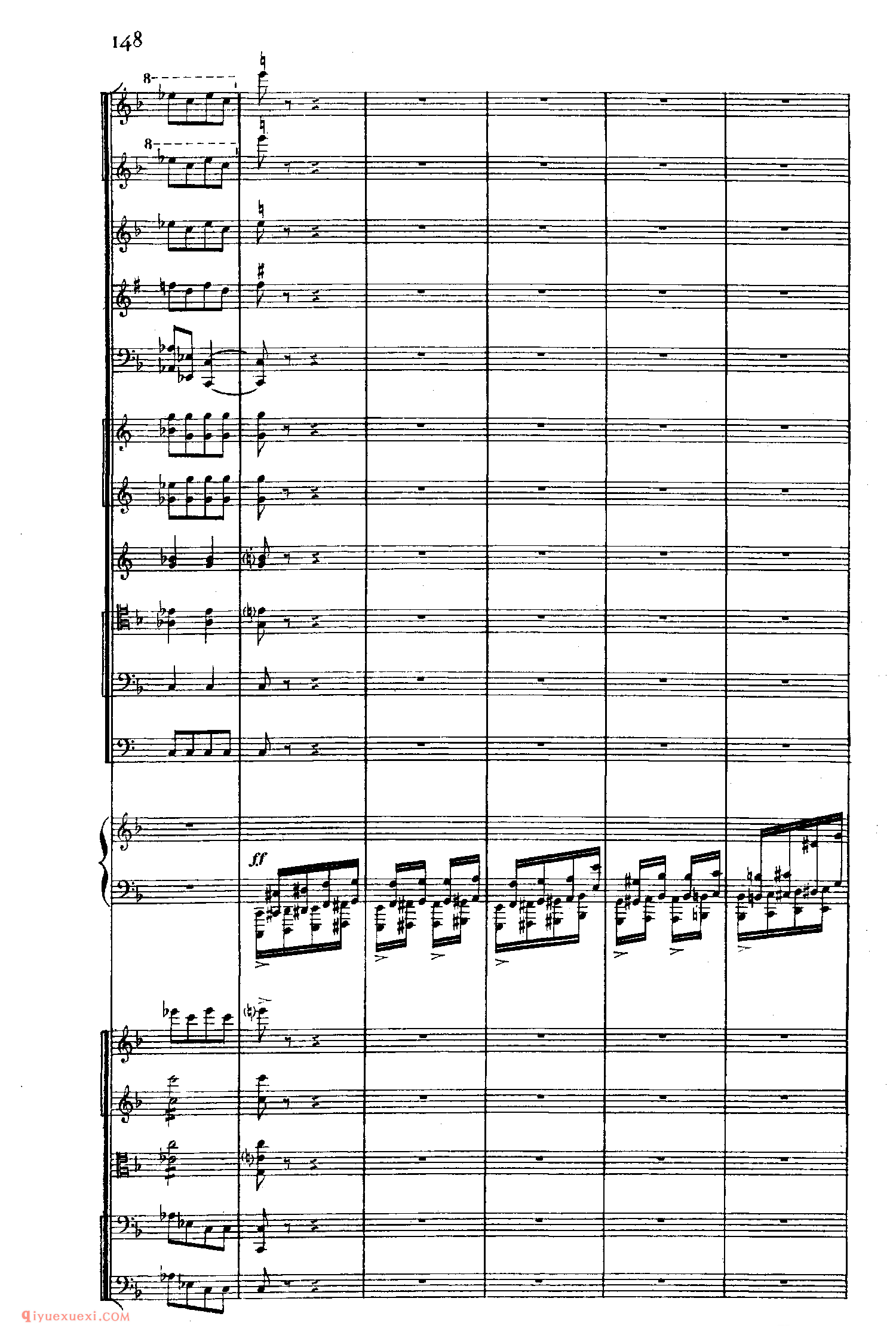 SaintSaens Concerto No 5 Op 103_钢琴协奏曲_圣桑钢琴谱