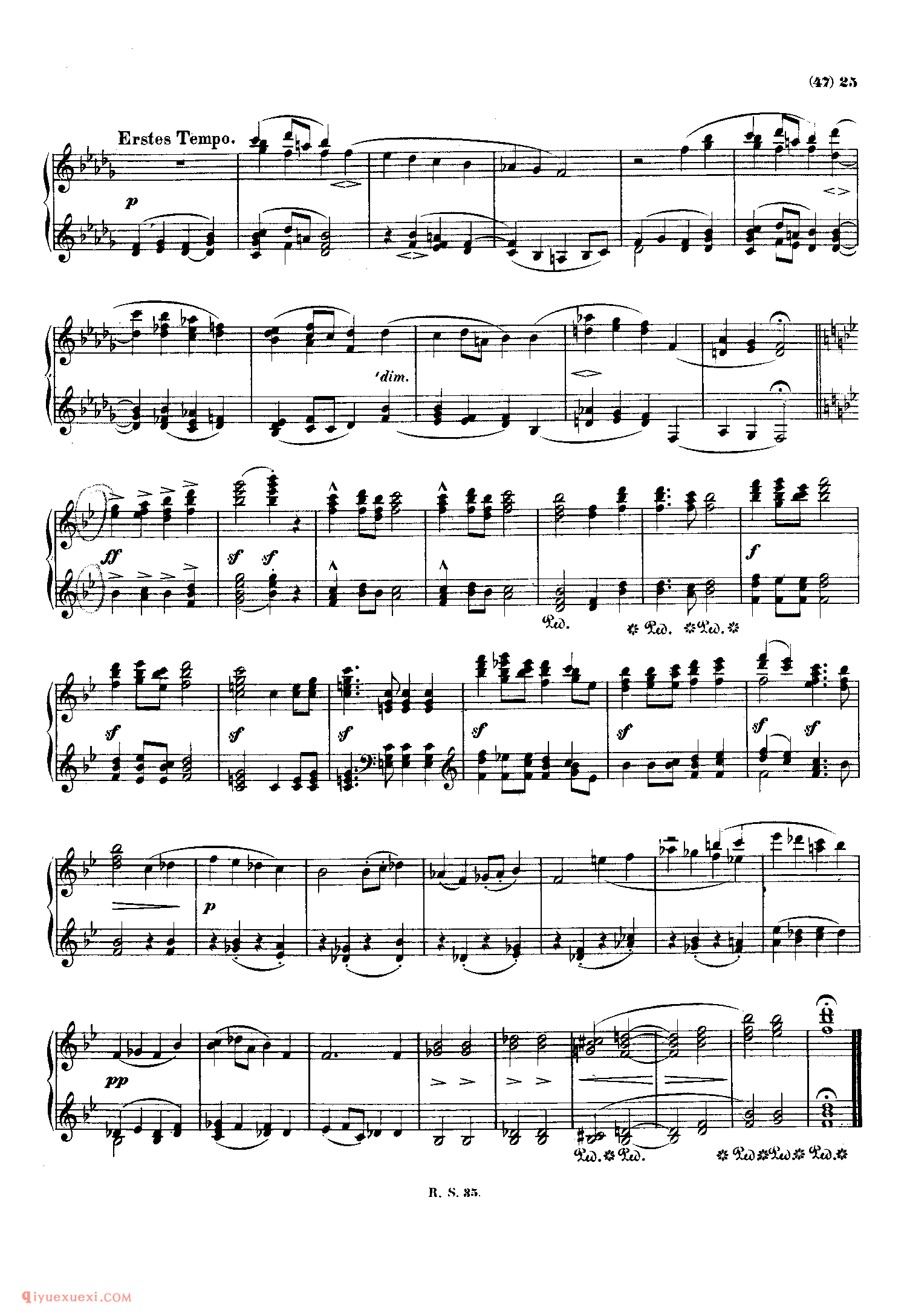 舒曼《来自东方的图画》作品66(四手联弹)_Schumann Bilder aus Osten Op.66_舒曼钢琴谱