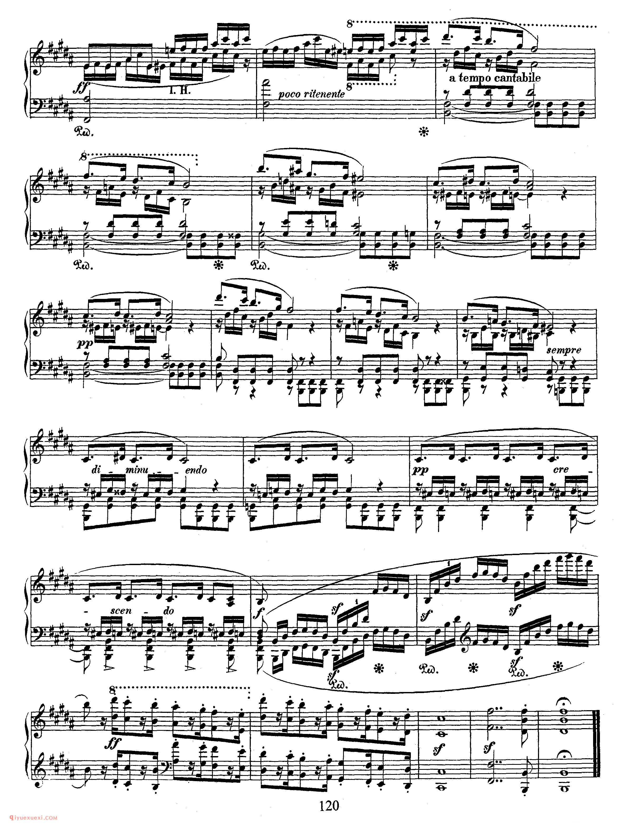 舒曼《b小调快板》作品8_Schumann Allegro Op.8_舒曼钢琴谱