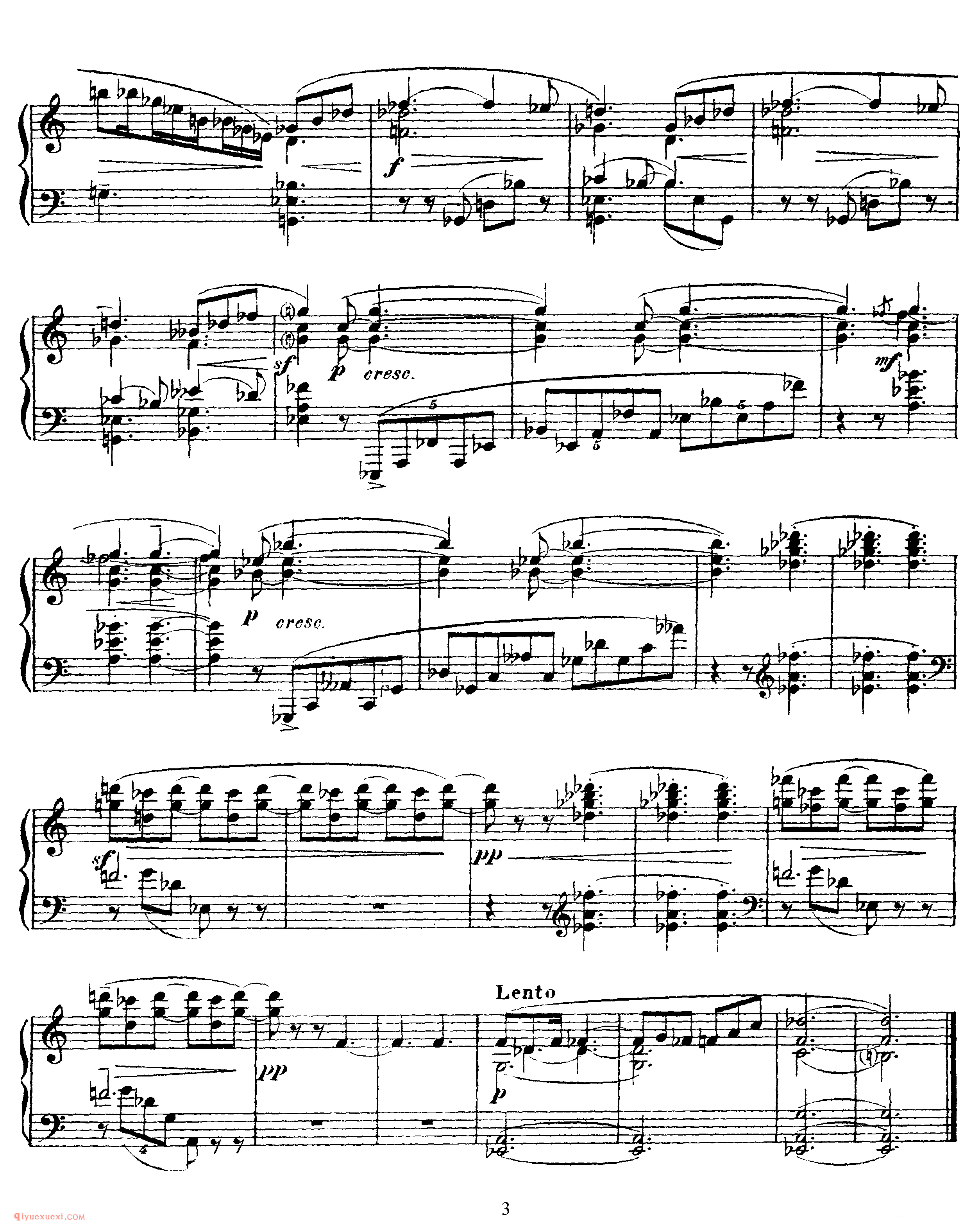 斯克里亚宾《二首音诗》作品71_2 Poemes, Op 71_斯克里亚宾钢琴谱