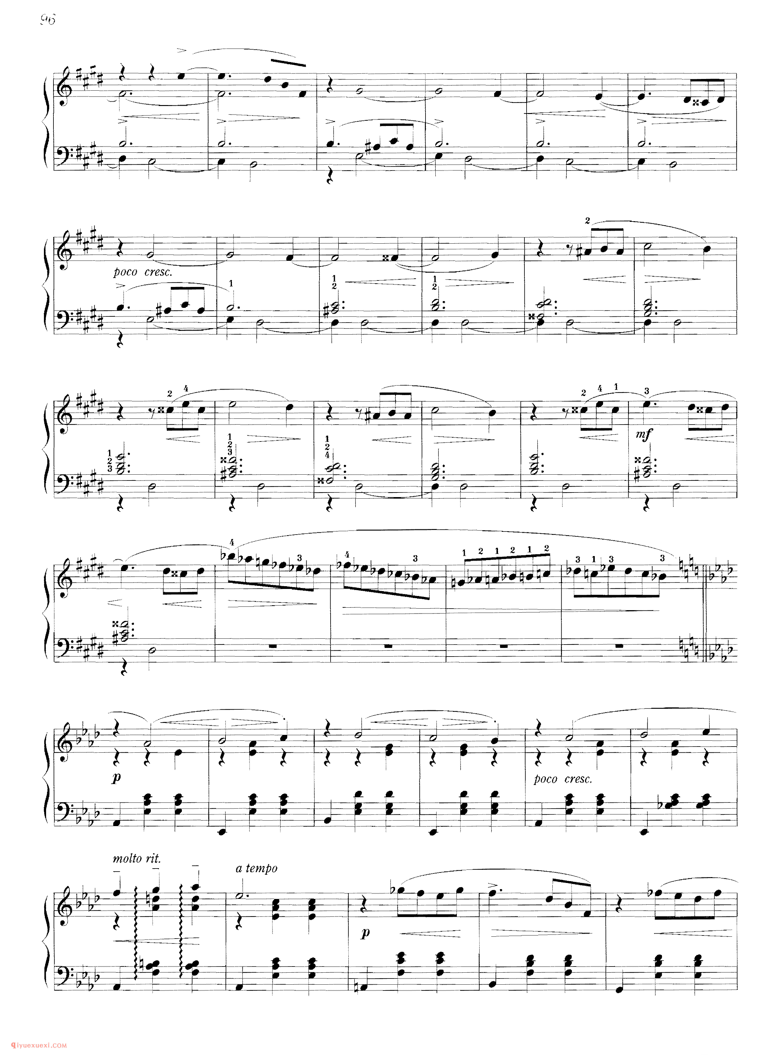 Decembre noel Les Saisons_圣诞钢琴独奏乐谱