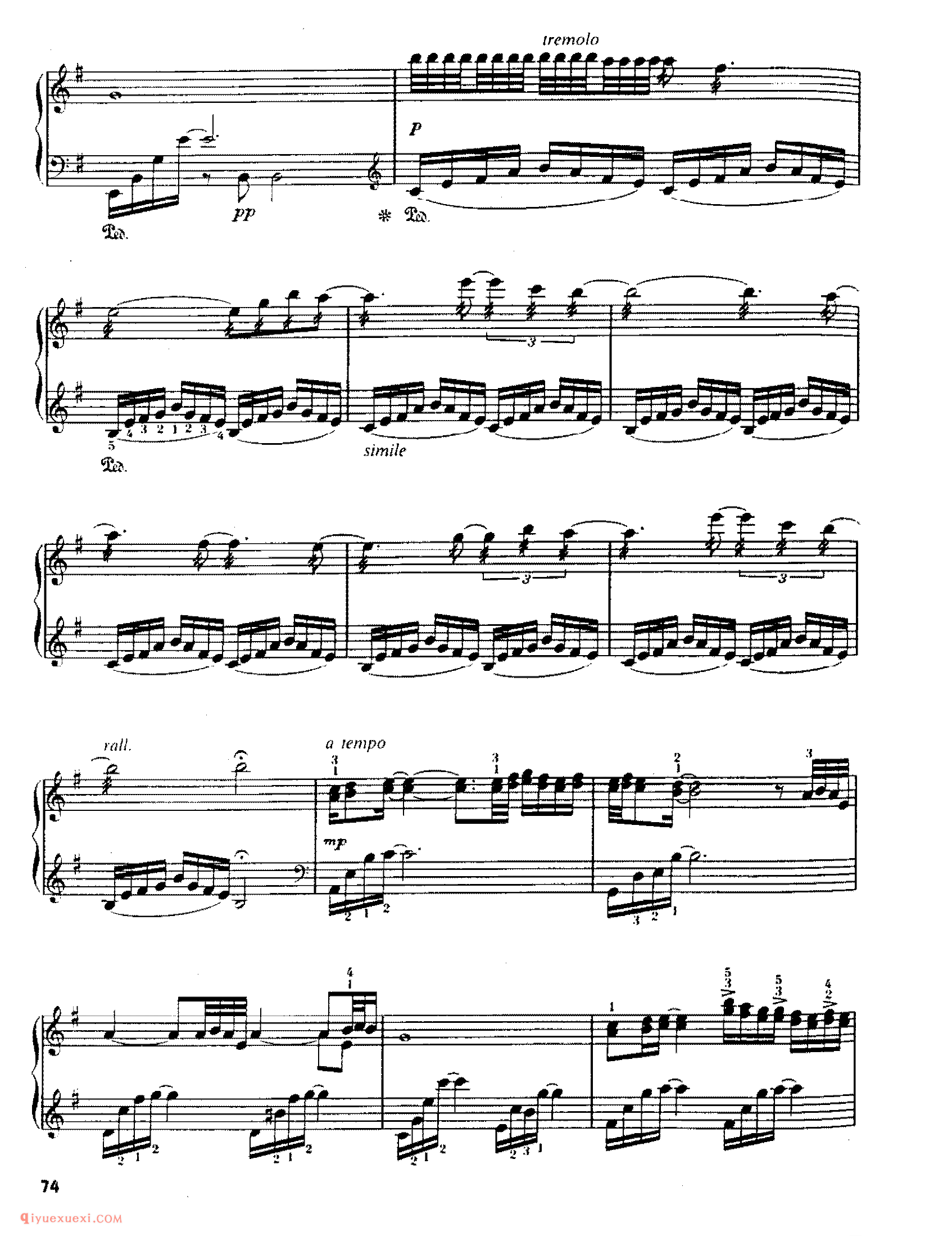 Moon_乔治·温斯顿钢琴独奏乐曲谱
