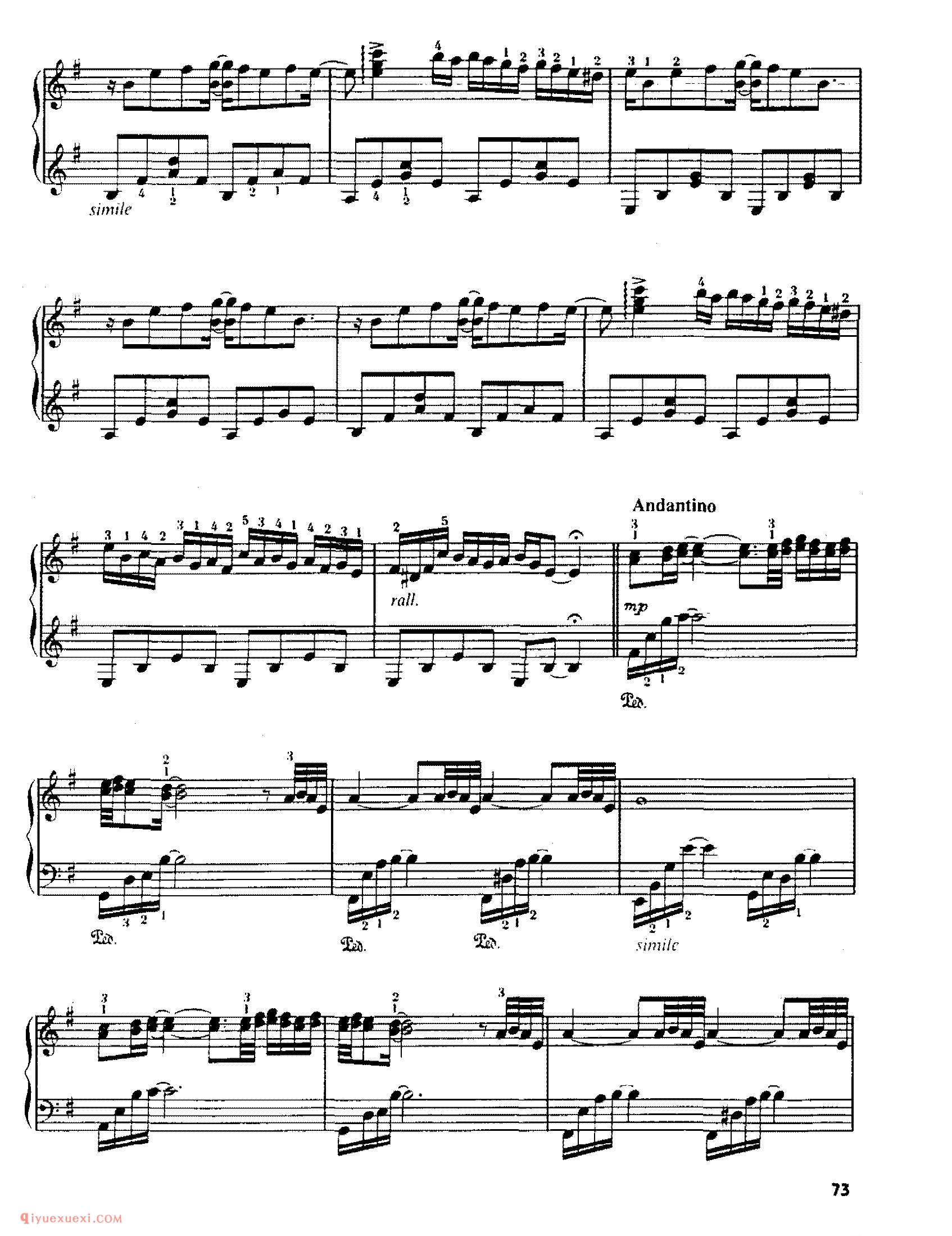 Moon_乔治·温斯顿钢琴独奏乐曲谱
