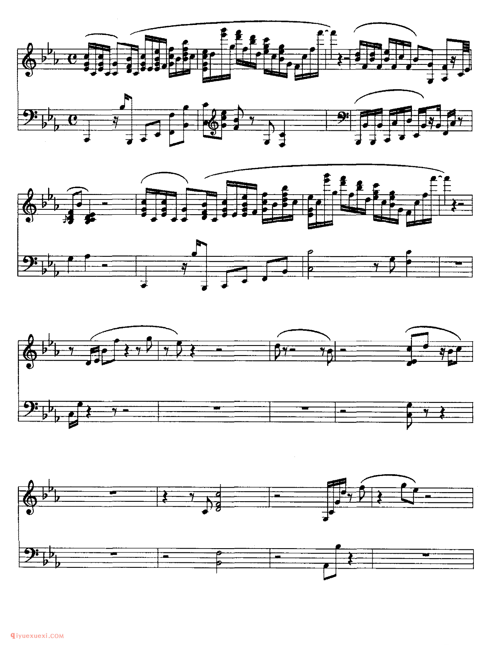 Walking in the Air_乔治·温斯顿钢琴独奏乐曲谱