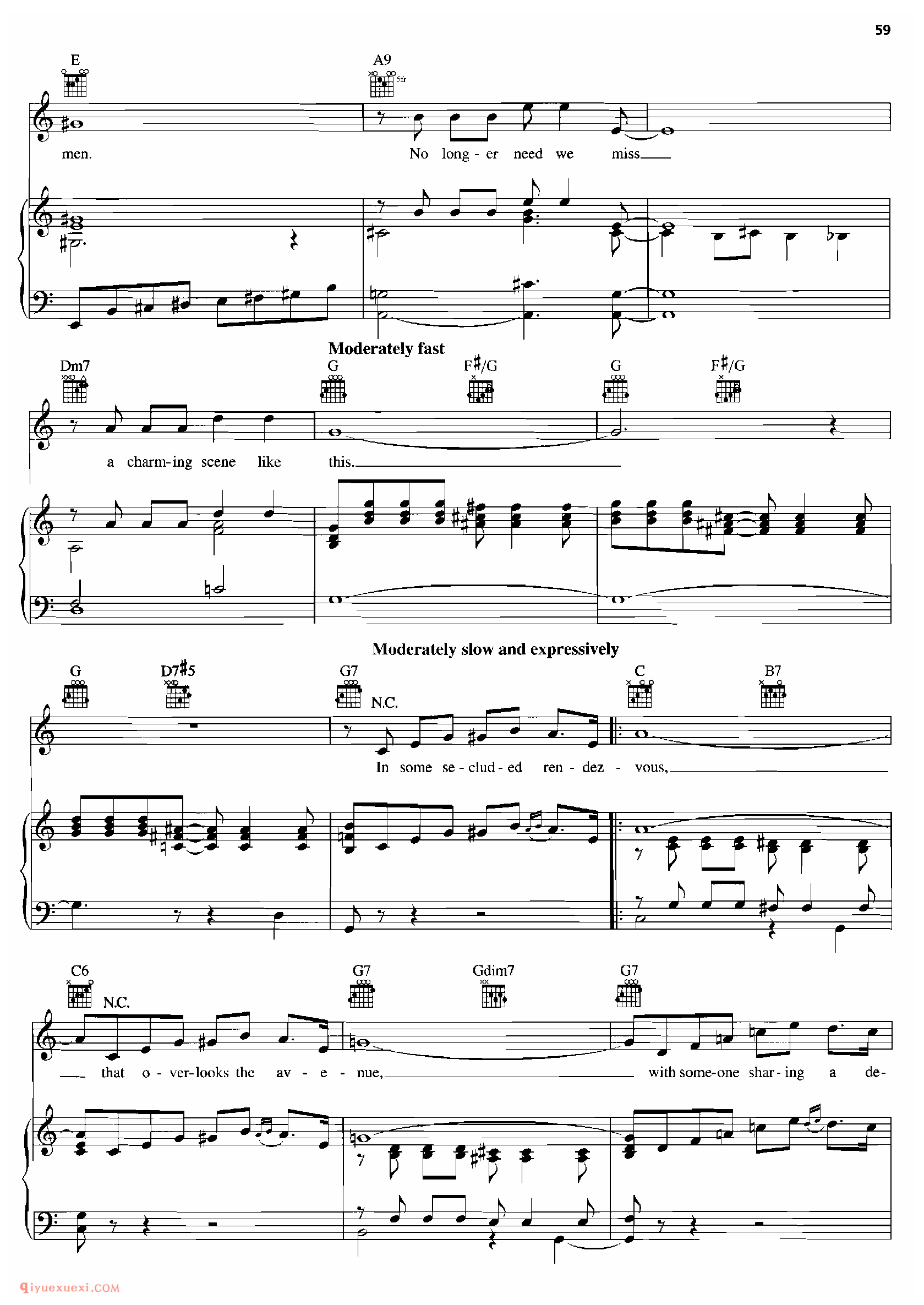 COCKTAILS FOR TWO_钢琴•声乐•吉他_世界经典影视乐曲谱