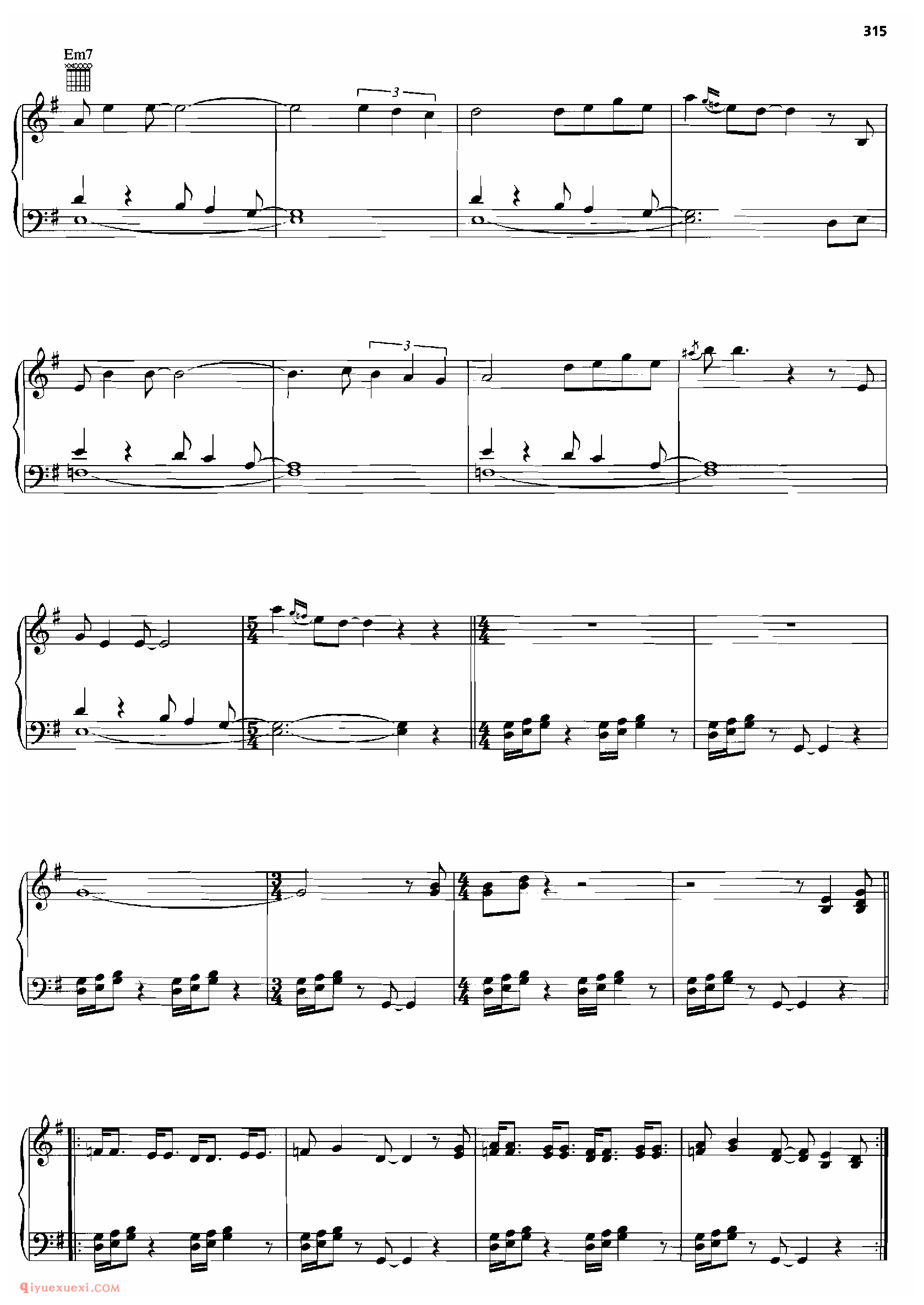 THEME FROM SHAFT_钢琴•声乐•吉他_世界经典影视乐曲谱