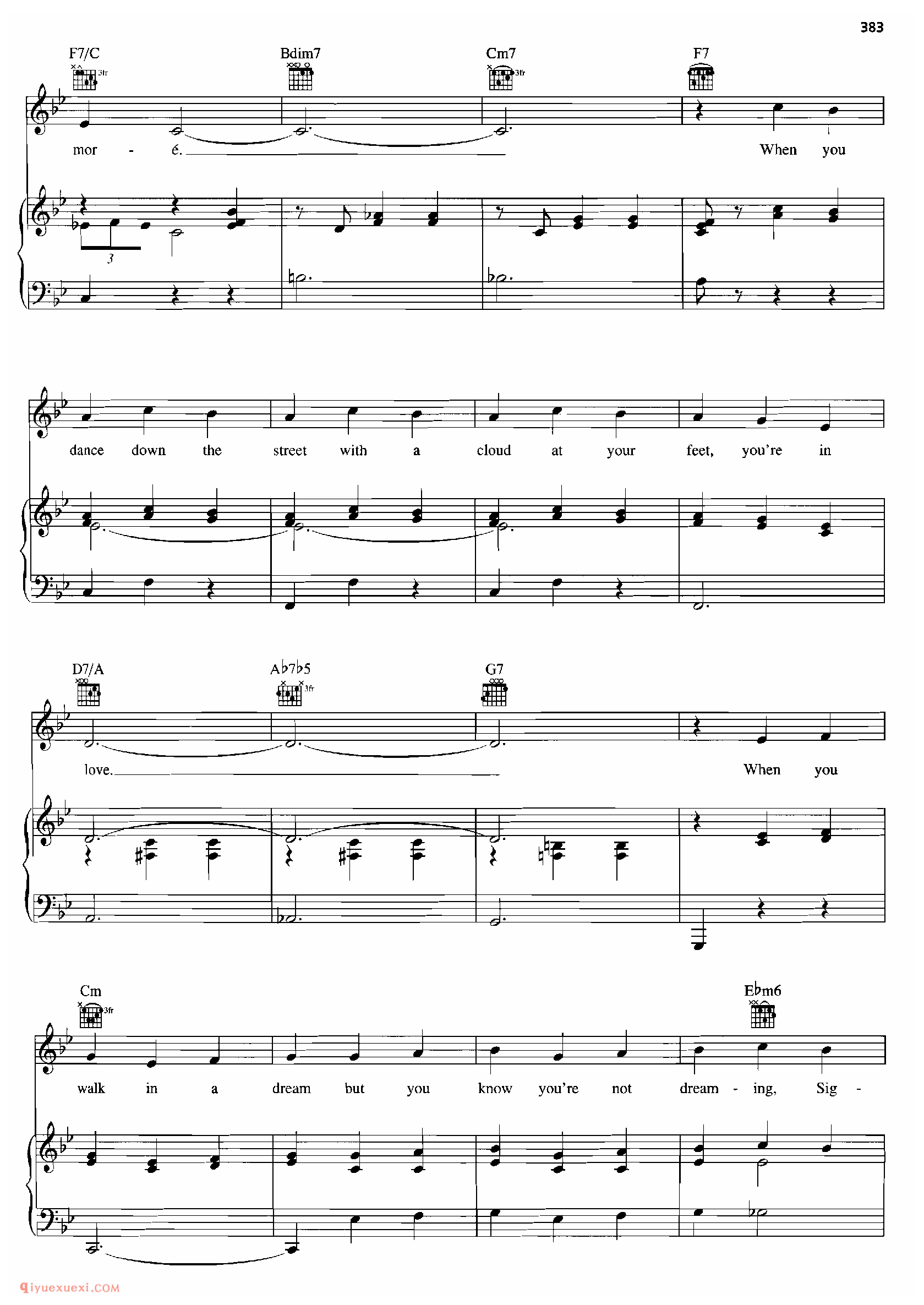 THAT'S AMORE_钢琴•声乐•吉他_世界经典影视乐曲谱
