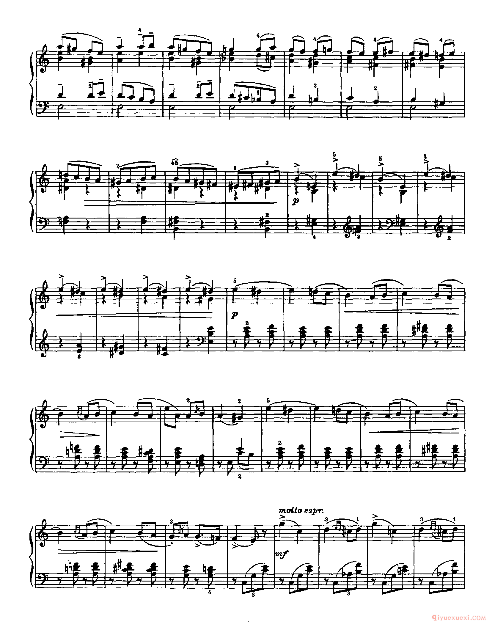 柴科夫斯基《十二首中等难度小品》作品40_Tchaikovsky 12 Pieces Op.40