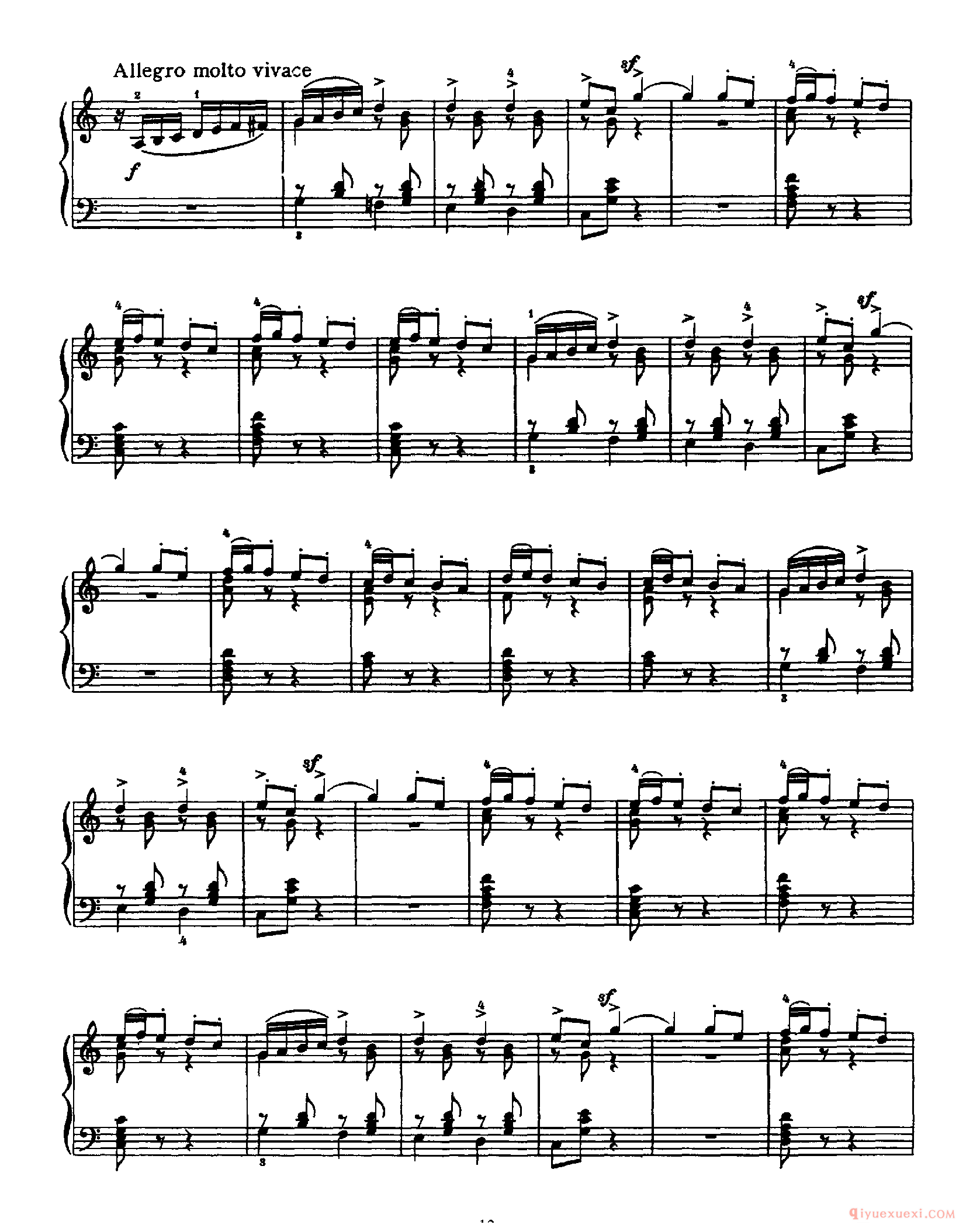 柴科夫斯基《十二首中等难度小品》作品40_Tchaikovsky 12 Pieces Op.40