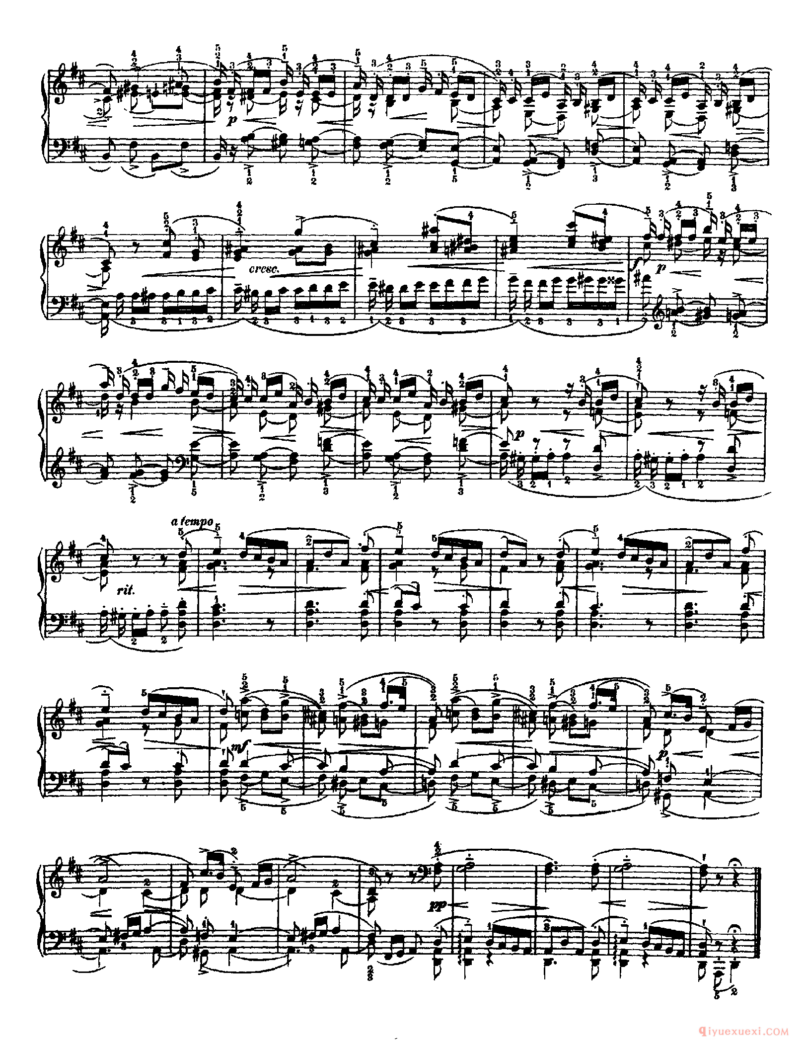 柴科夫斯基《6首钢琴小品》作品19_Tchaikovsky Six Pieces Op.19