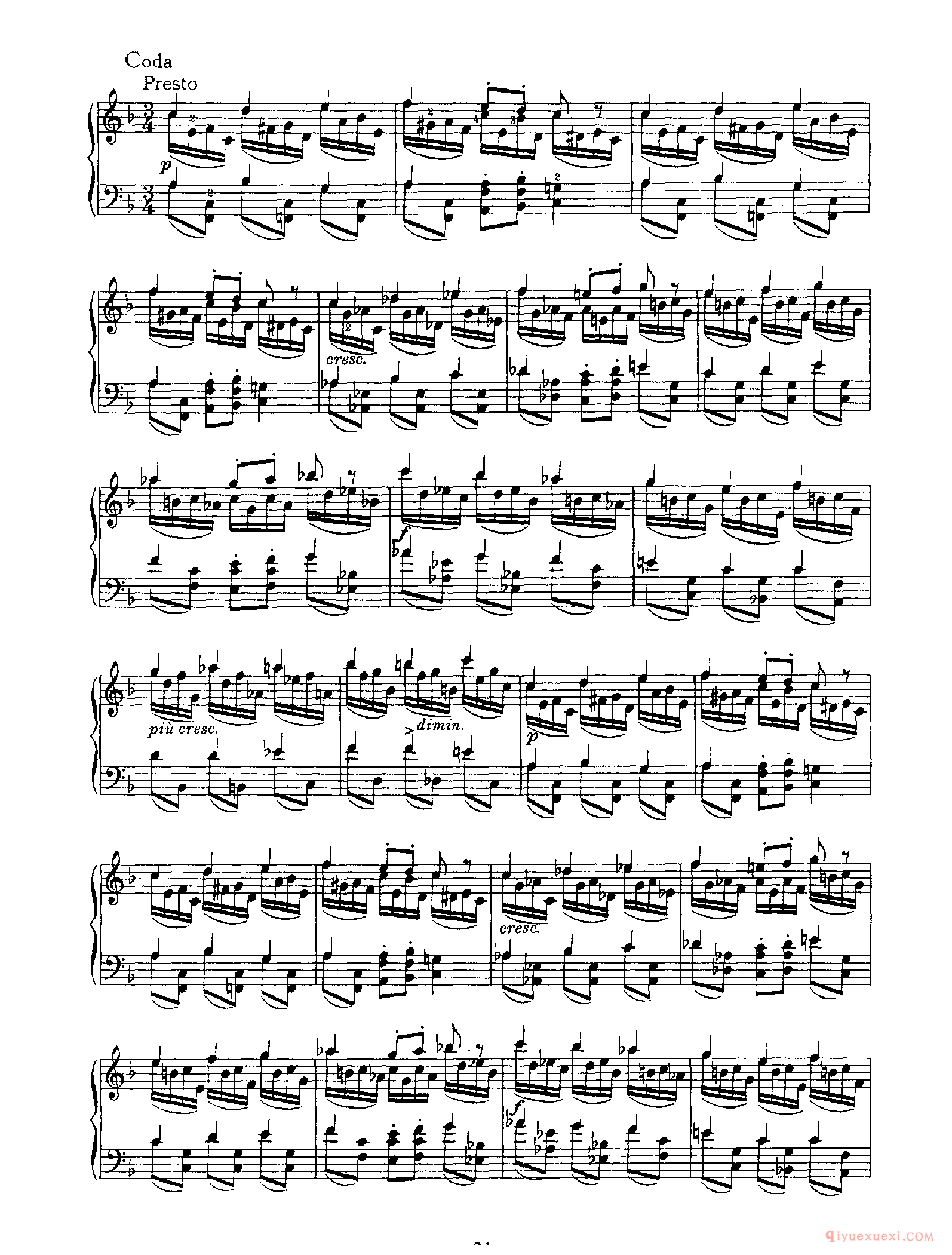 柴科夫斯基《6首钢琴小品》作品19_Tchaikovsky Six Pieces Op.19