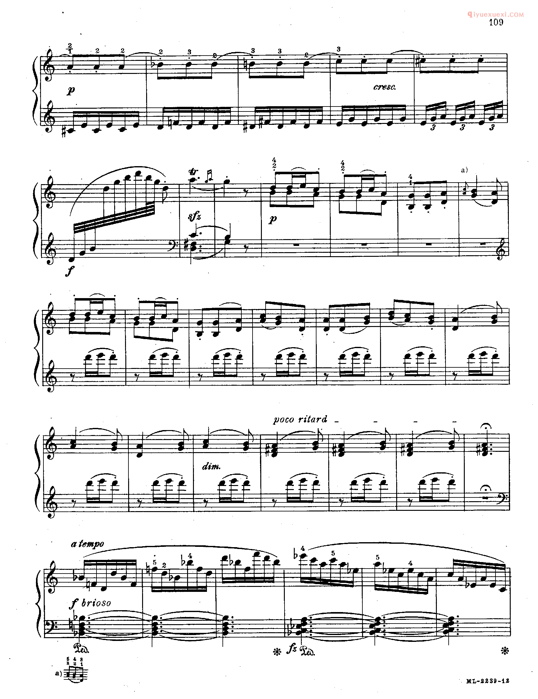 海顿C大调幻想曲 Fantasia in C Haydn_海顿钢琴谱