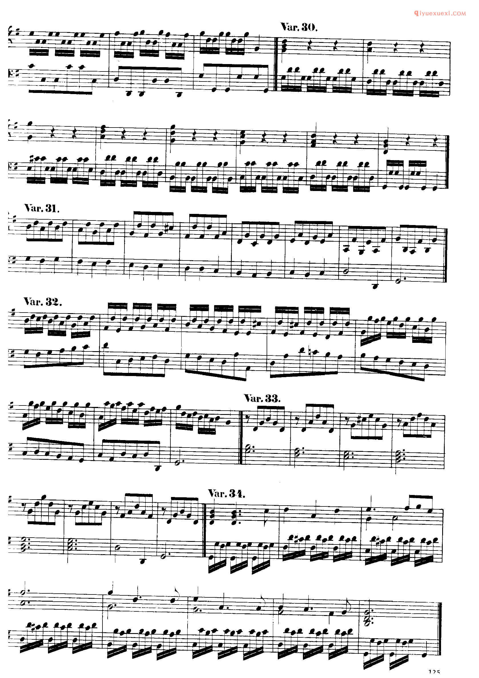 亨德尔G大调恰空_Handel - Chaconne in G major G.228_亨德尔钢琴谱
